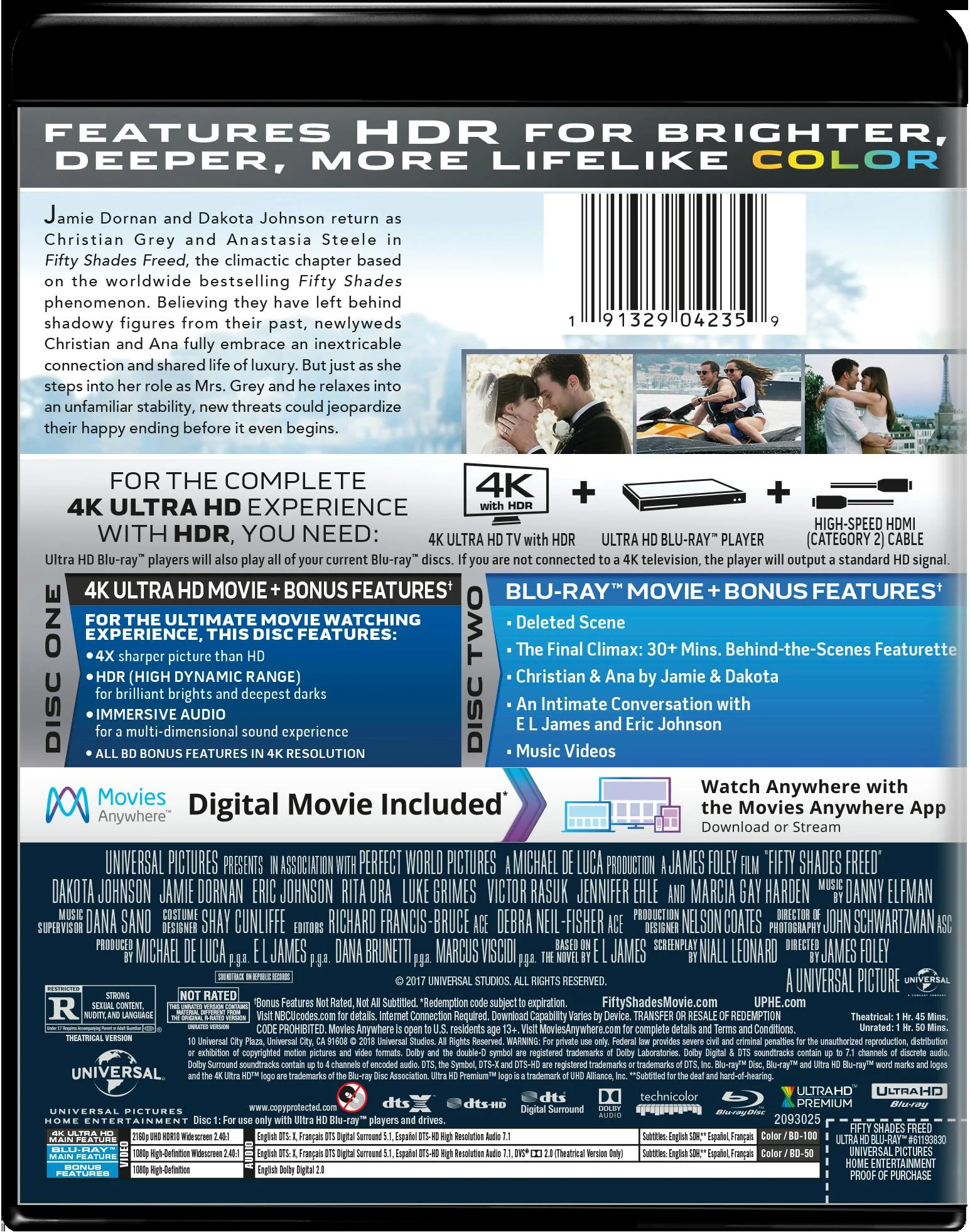 Fifty Shades Freed (4K Ultra HD) [UHD] - Image 2