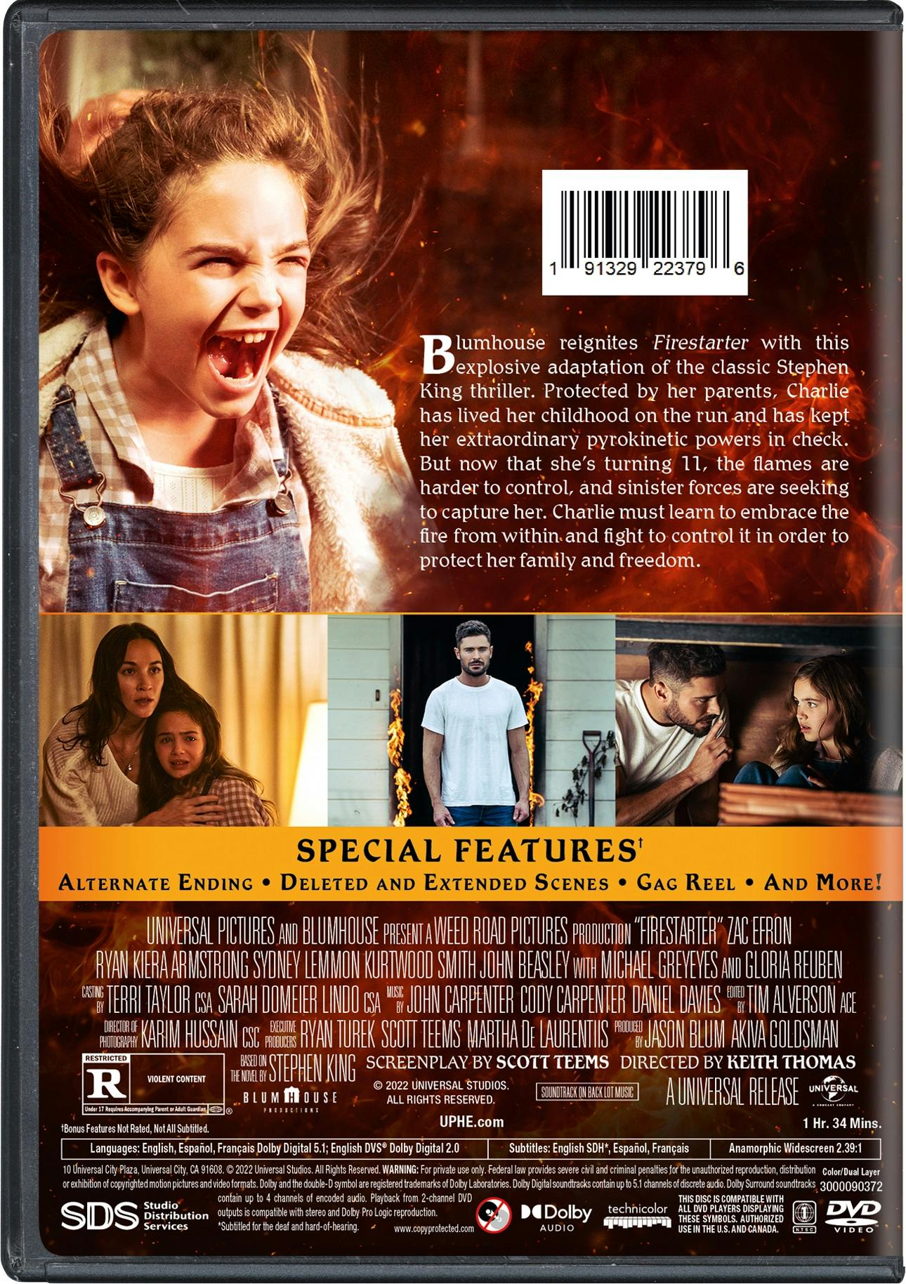 Firestarter [DVD] - Image 3