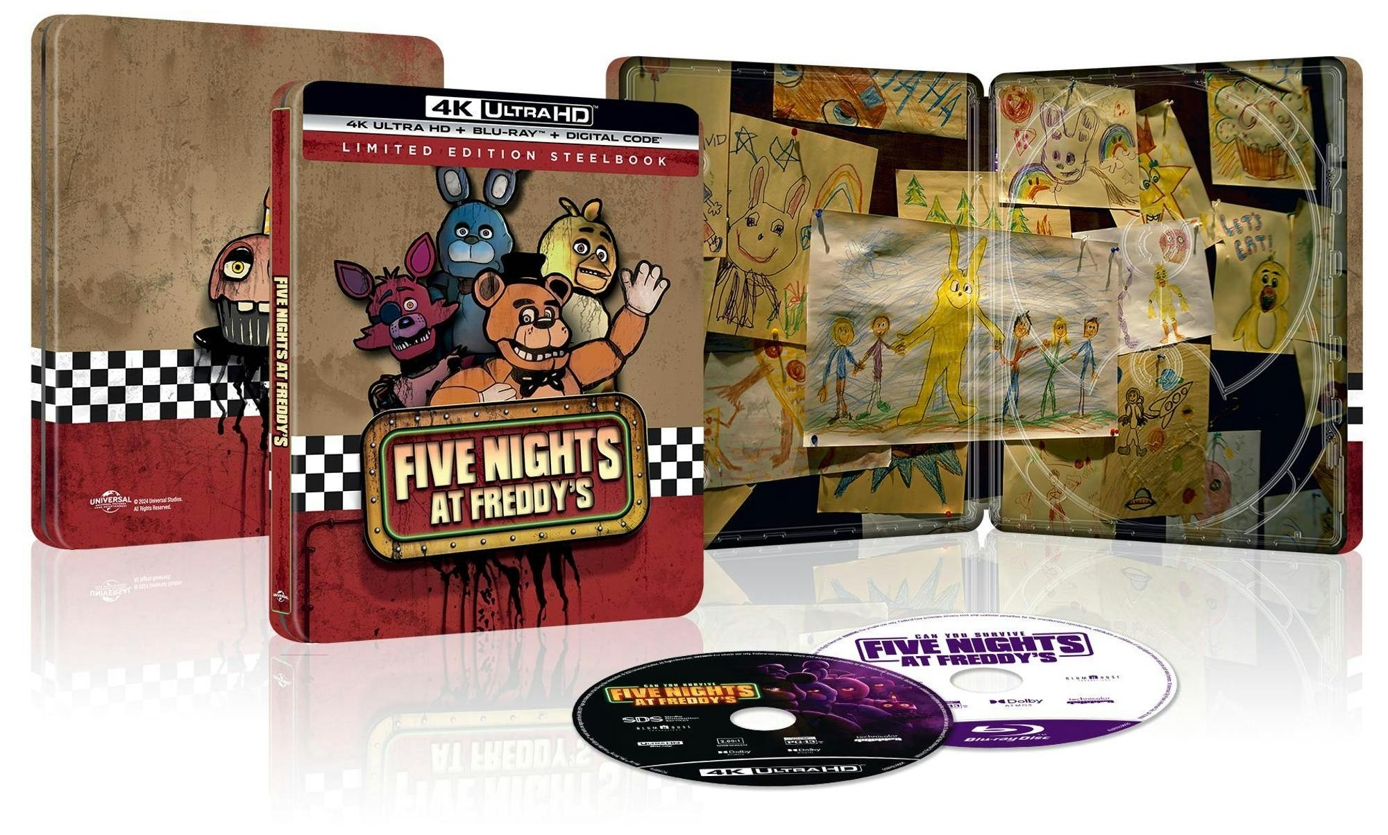 Five Nights and Freddy's (Limited Edition 4K Ultra HD Steelbook + Blu-ray + Digital) [UHD] - Image 4
