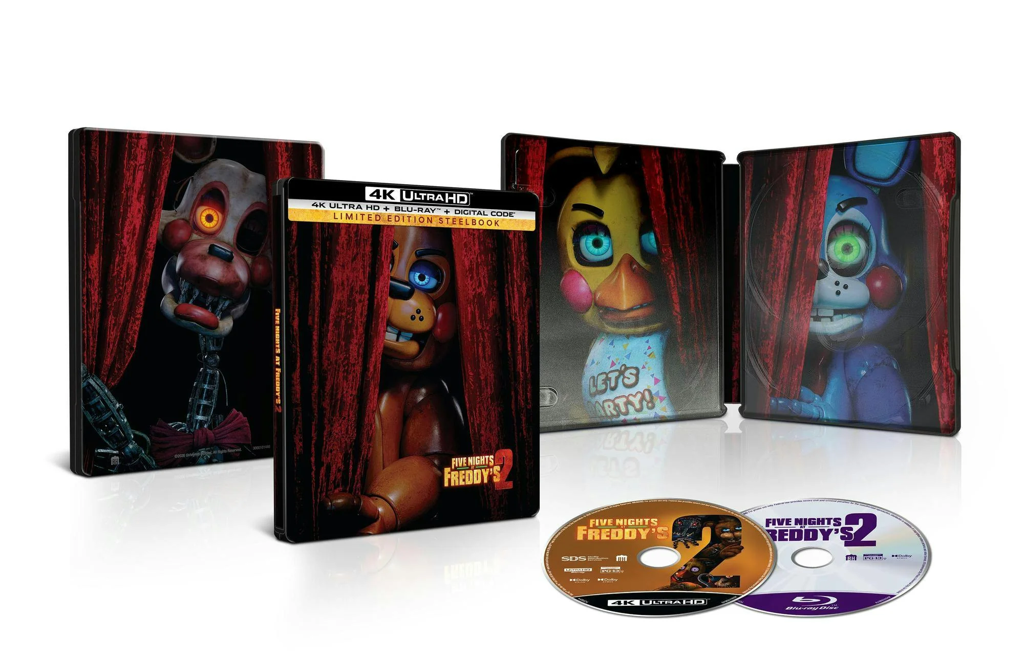 Five Nights at Freddy's 2 (Limited Edition 4K Steelbook + Blu-ray) [UHD] - Image 3
