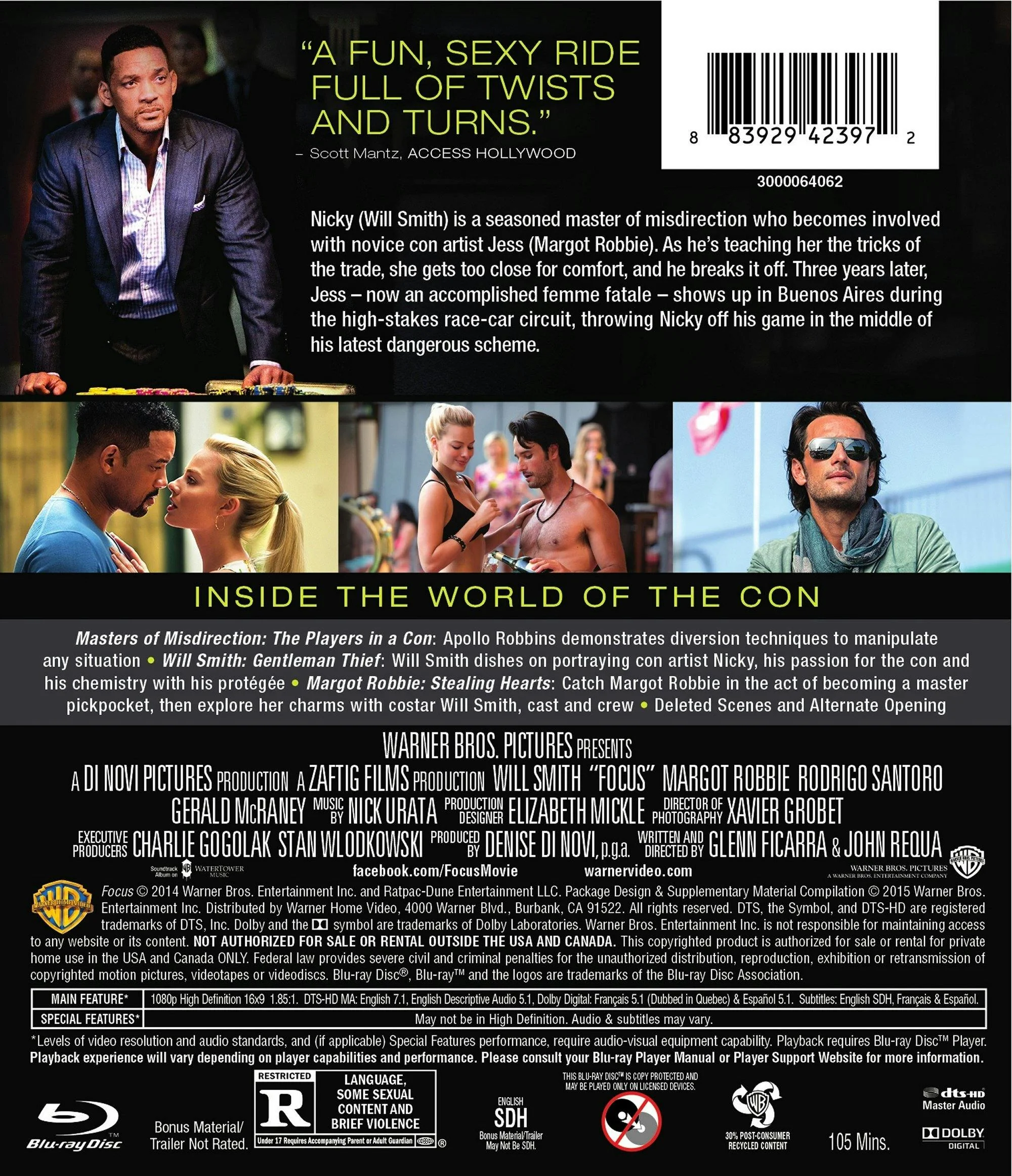 Focus [Blu-ray] - Image 2