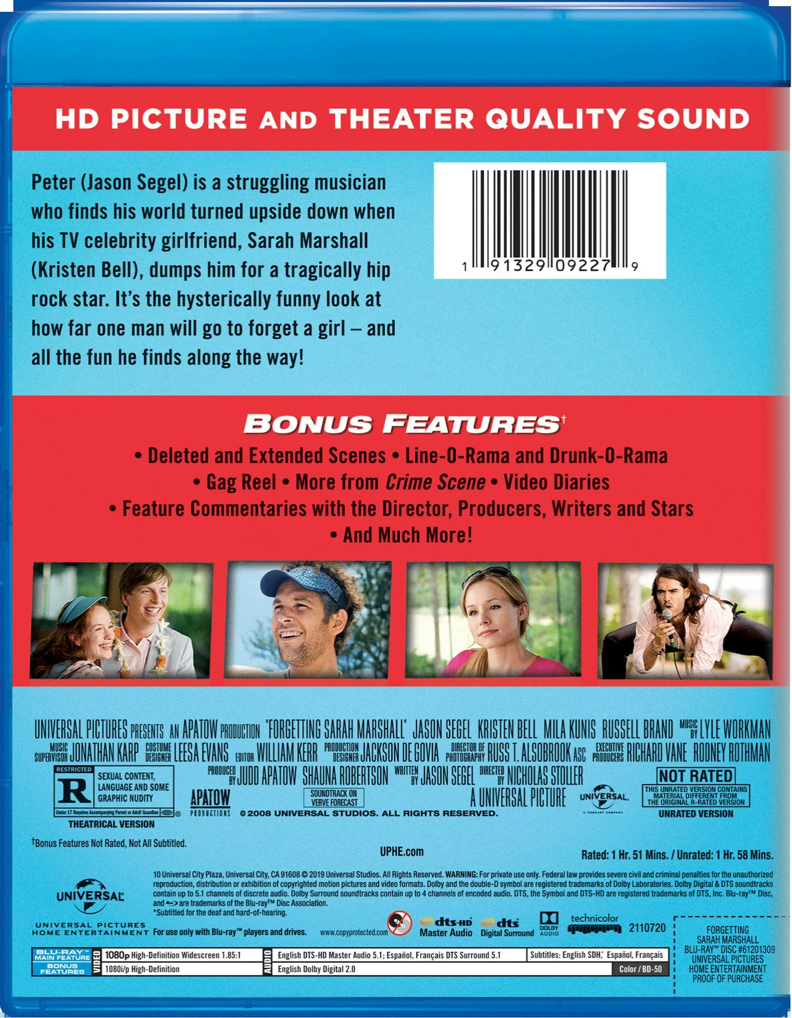 Forgetting Sarah Marshall [Blu-ray] - Image 2