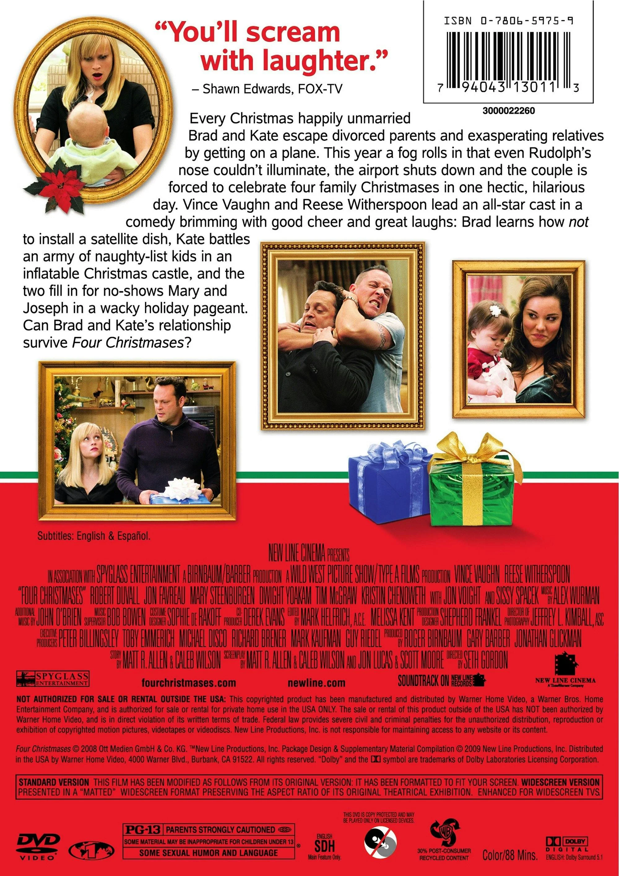 Four Christmases [DVD] - Image 2