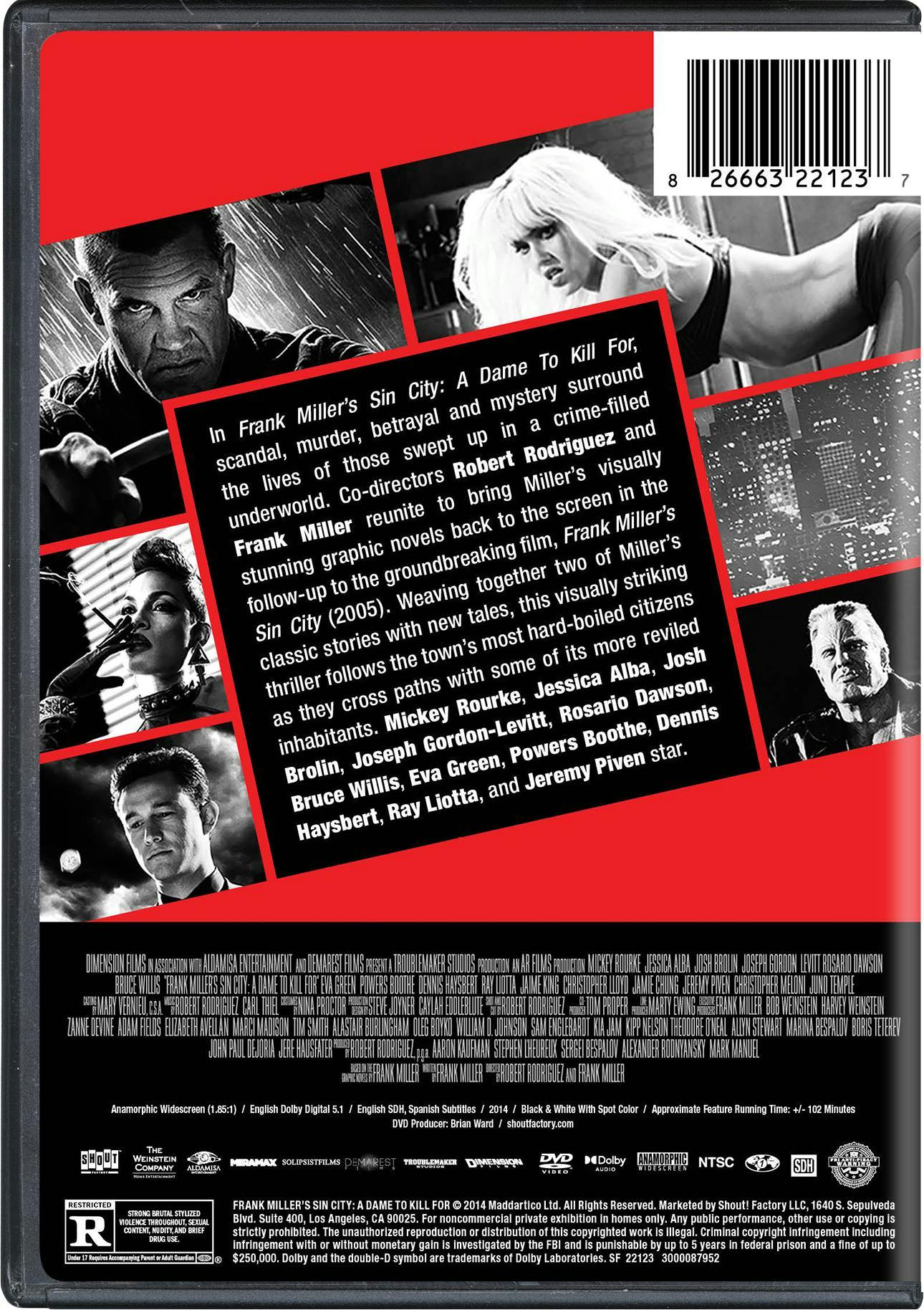 Frank Miller's Sin City: A Dame to Kill For [DVD] - Image 3