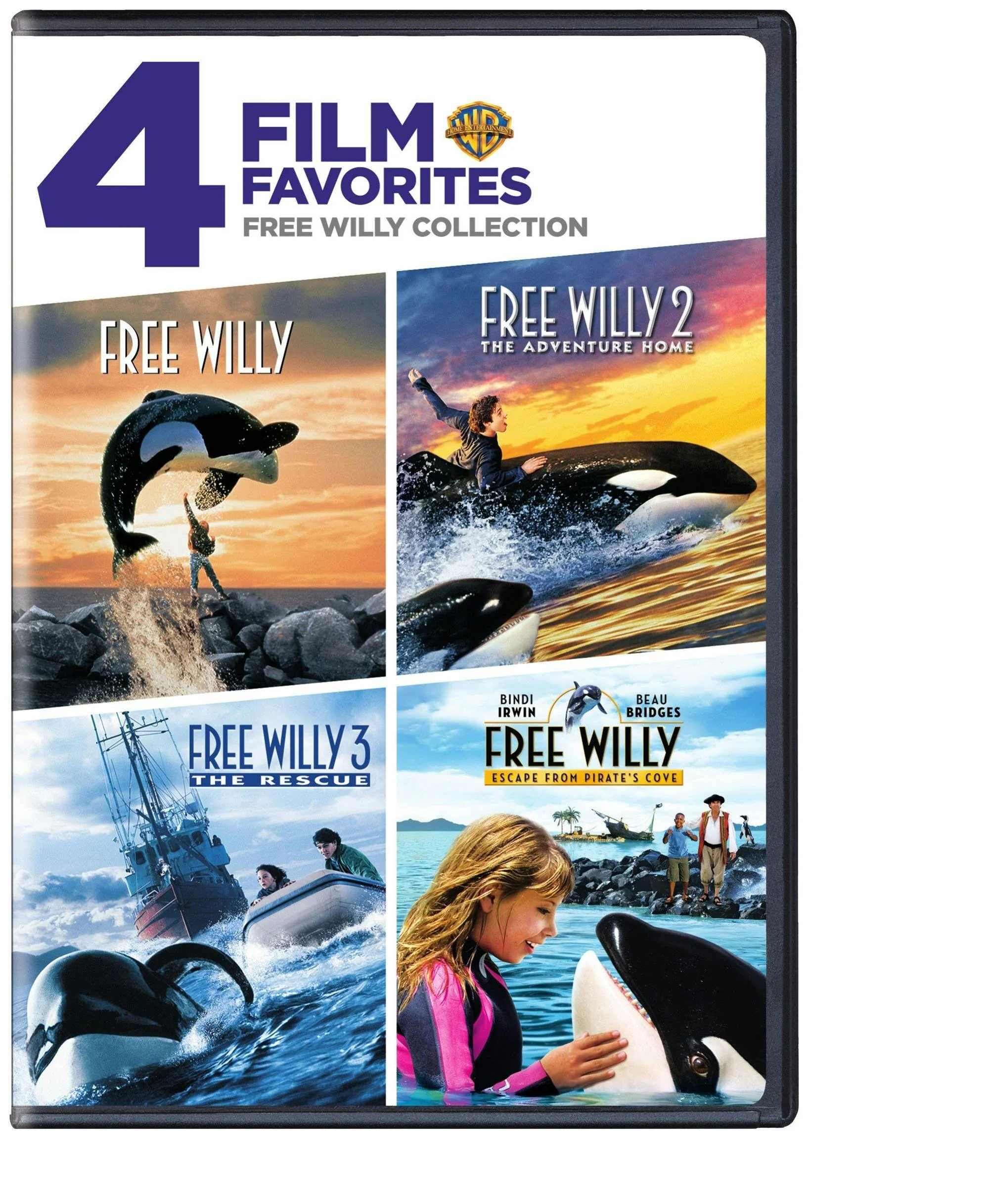 Free Willy 1-4 (DVD Set) [DVD]