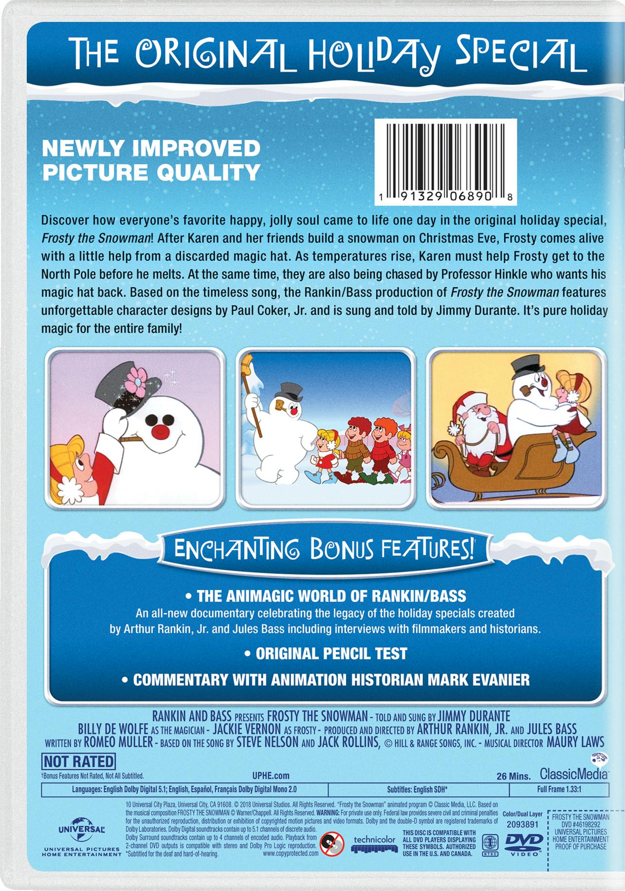 Frosty the Snowman (Deluxe Edition) [DVD] - Image 2