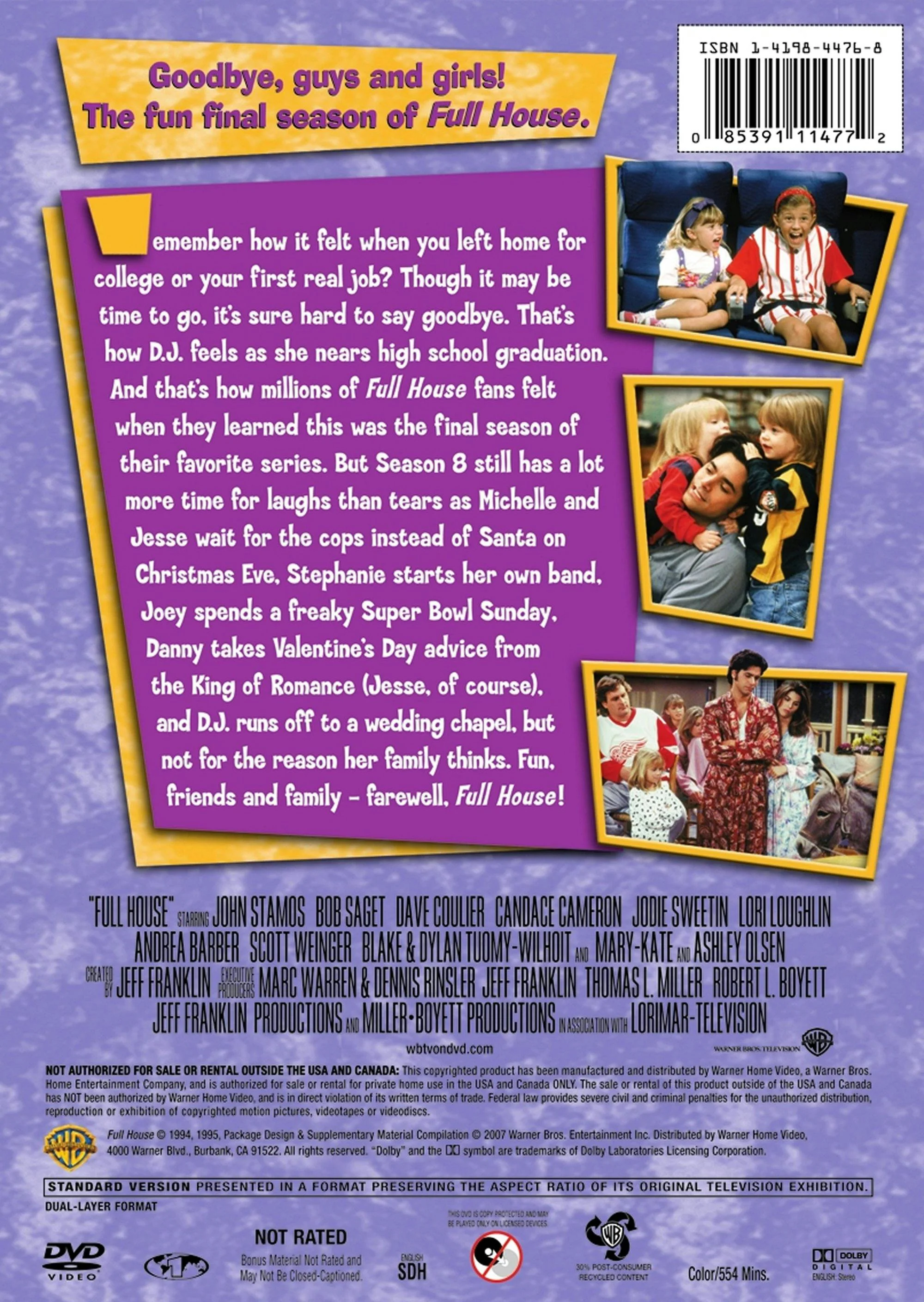 Full House: The Complete Eighth Season (Box Set) [DVD] - Image 2
