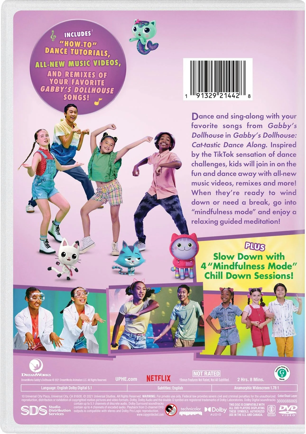 Gabby's Dollhouse - Cat-tastic Dance Along! [DVD] - Image 2