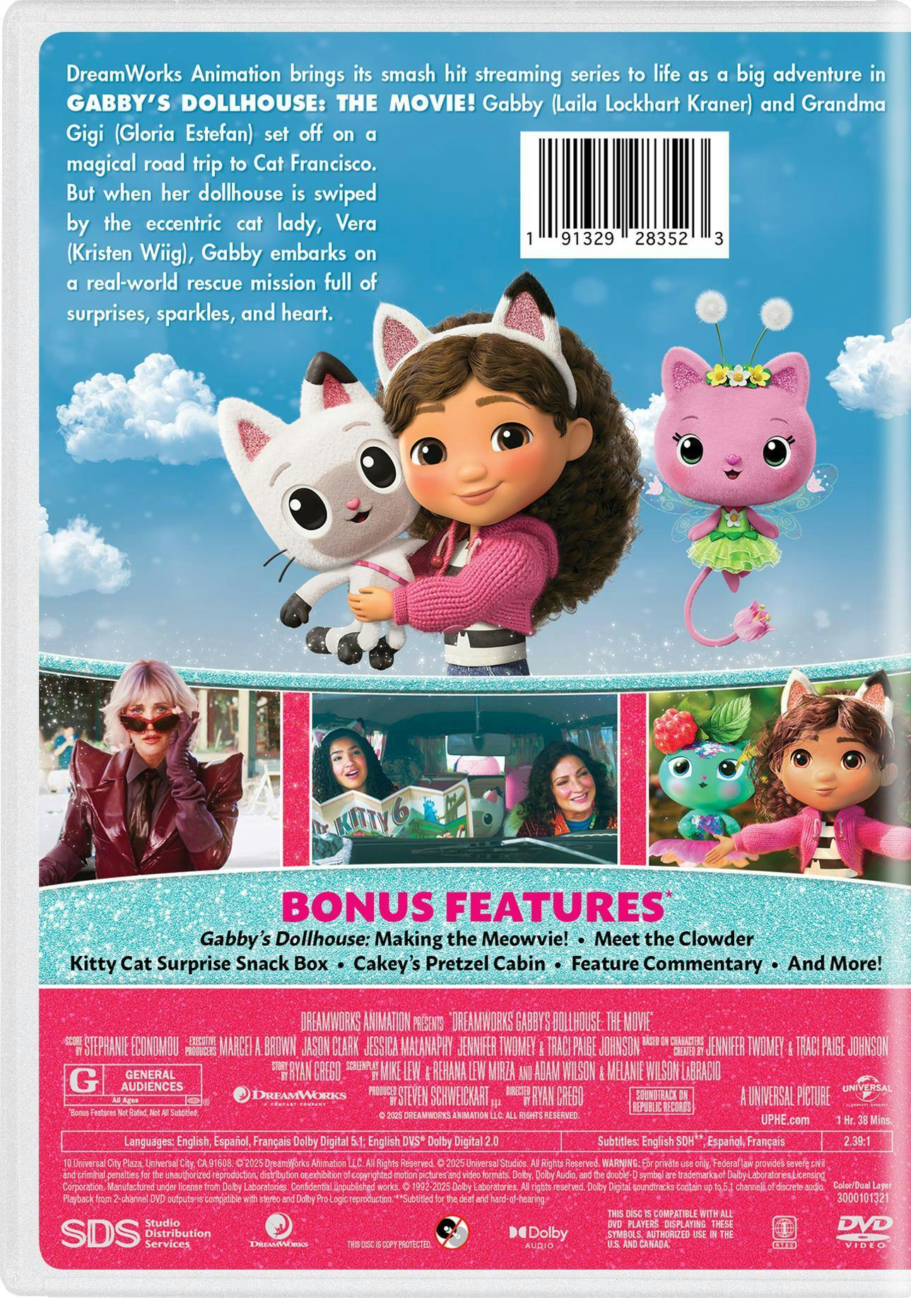 Gabby's Dollhouse: The Movie - Pawsome Edition [DVD] - Image 3