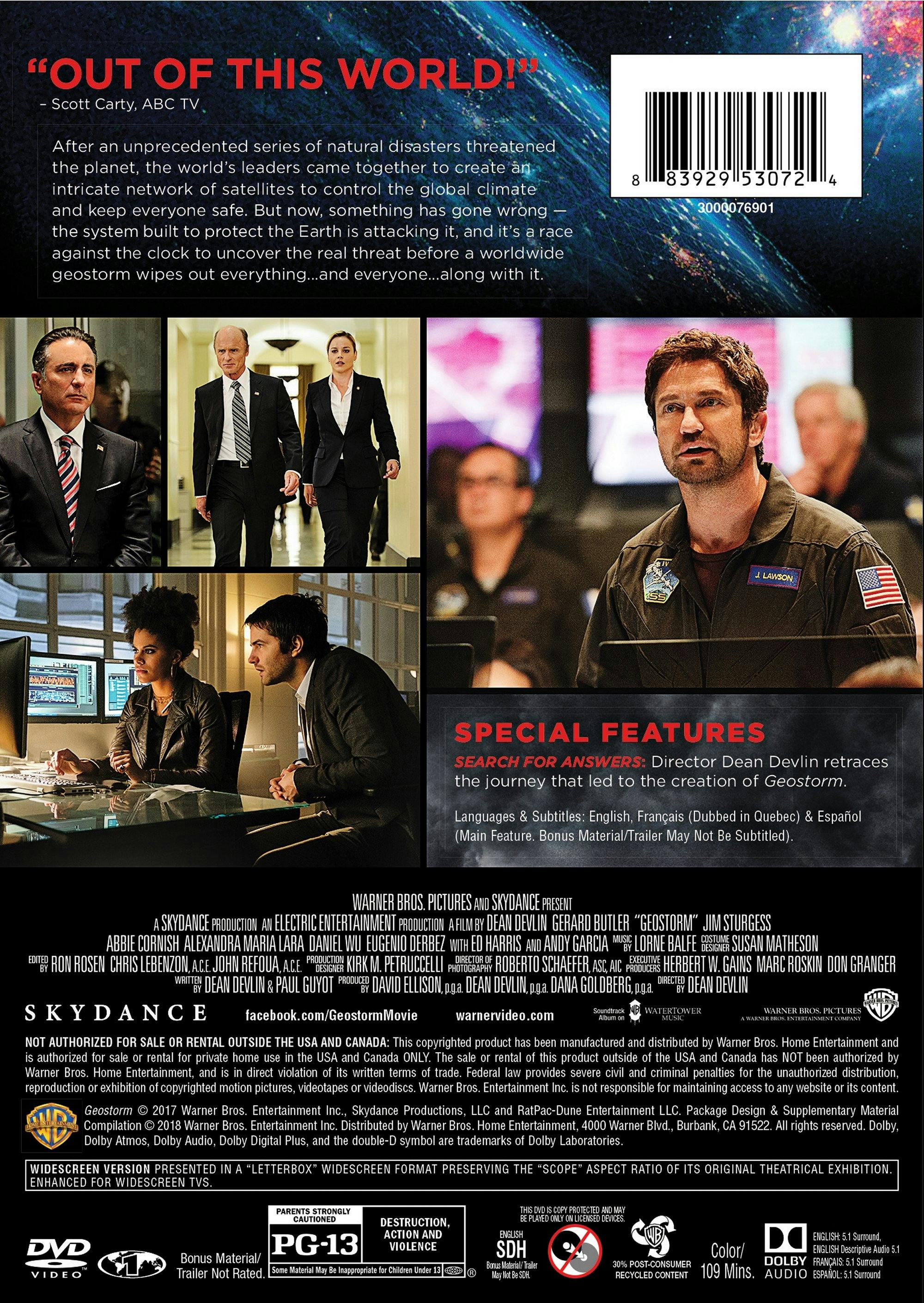 Geostorm [DVD] - Image 2