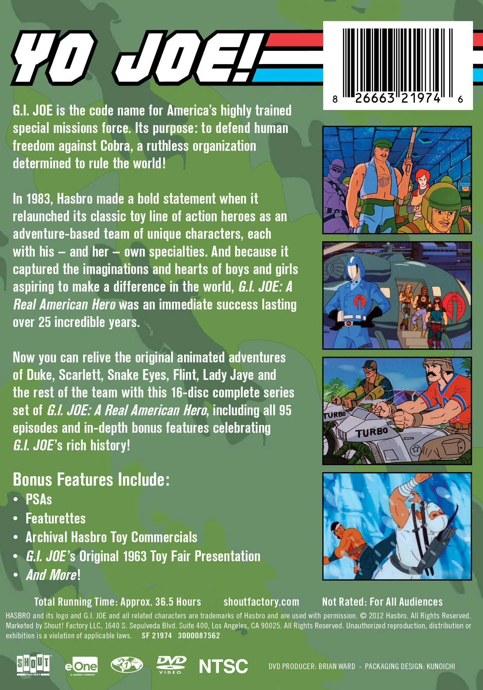 G.I. Joe: A Real American Hero Complete Collection (DVD Set) [DVD] - Image 3