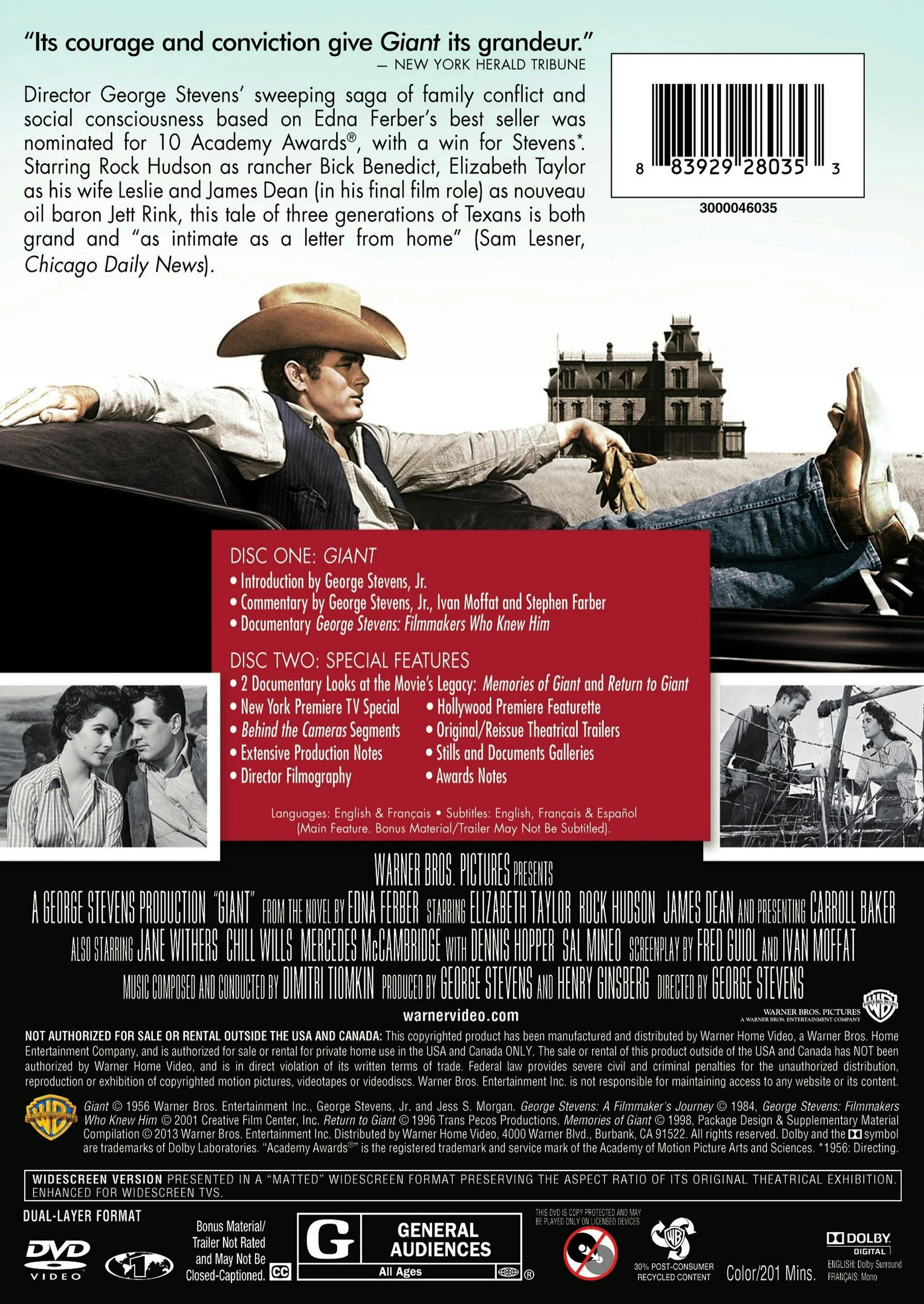 Giant (Special Edition) [DVD] - Image 2