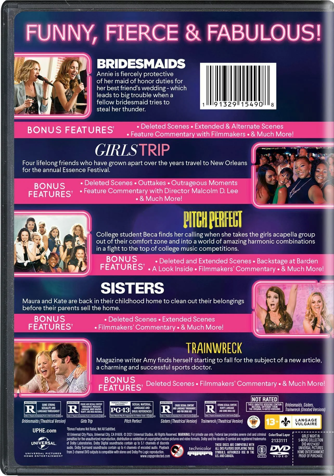 Girls Night In 5-Movie Collection (DVD Set) [DVD] - Image 2