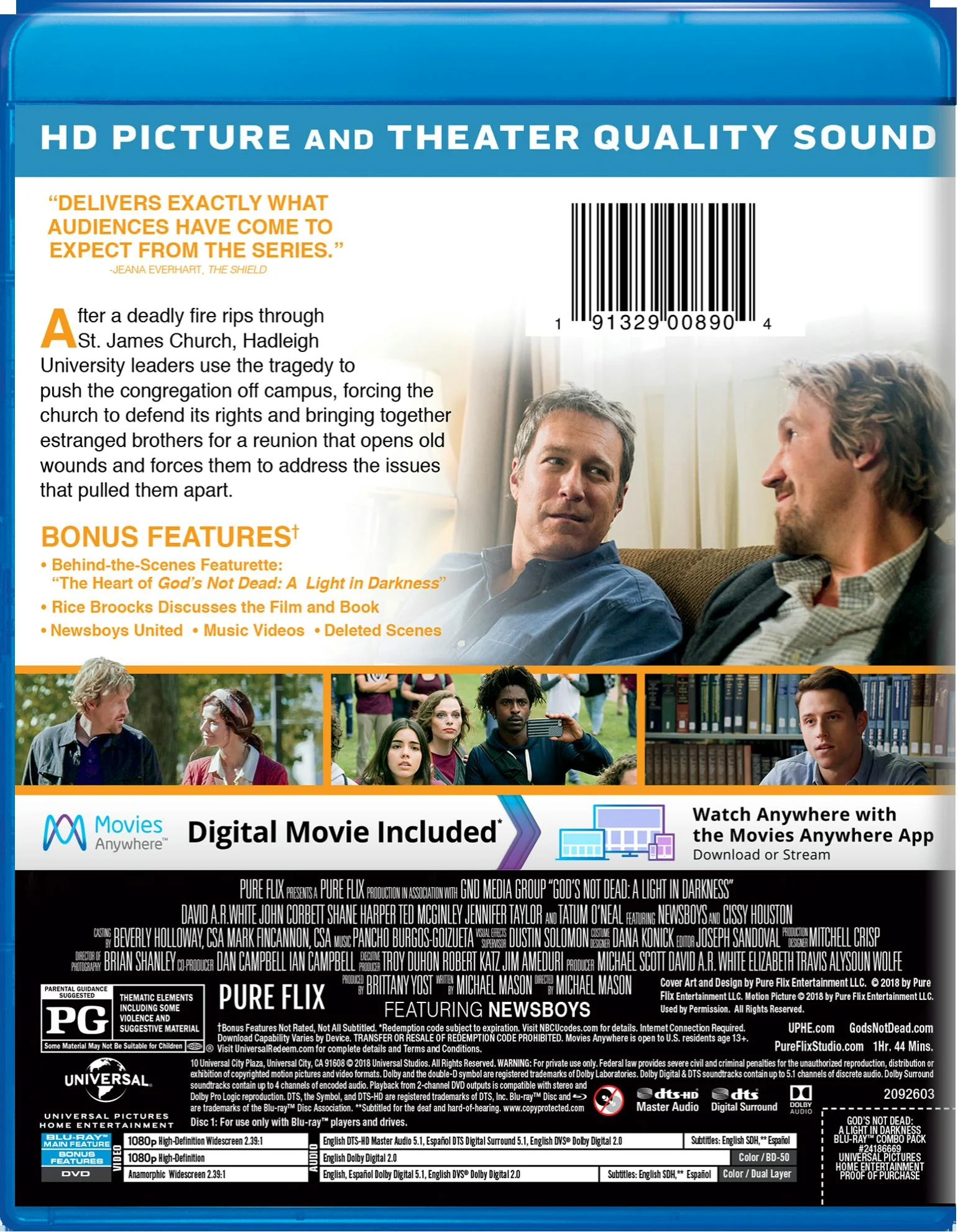 God's Not Dead 3 (DVD + Digital) [Blu-ray] - Image 2