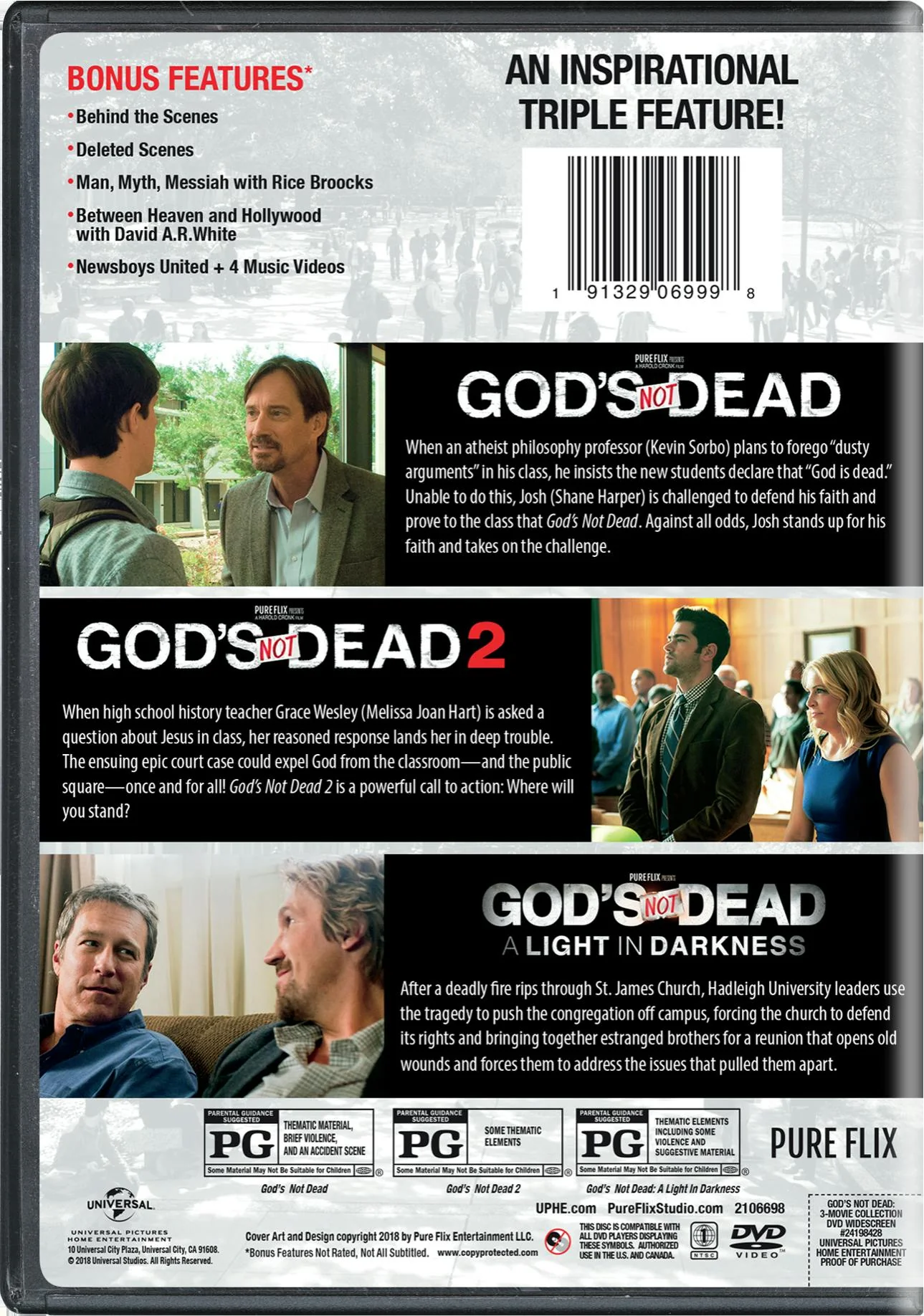 God's Not Dead: 3-movie Collection (DVD Triple Feature) [DVD] - Image 2