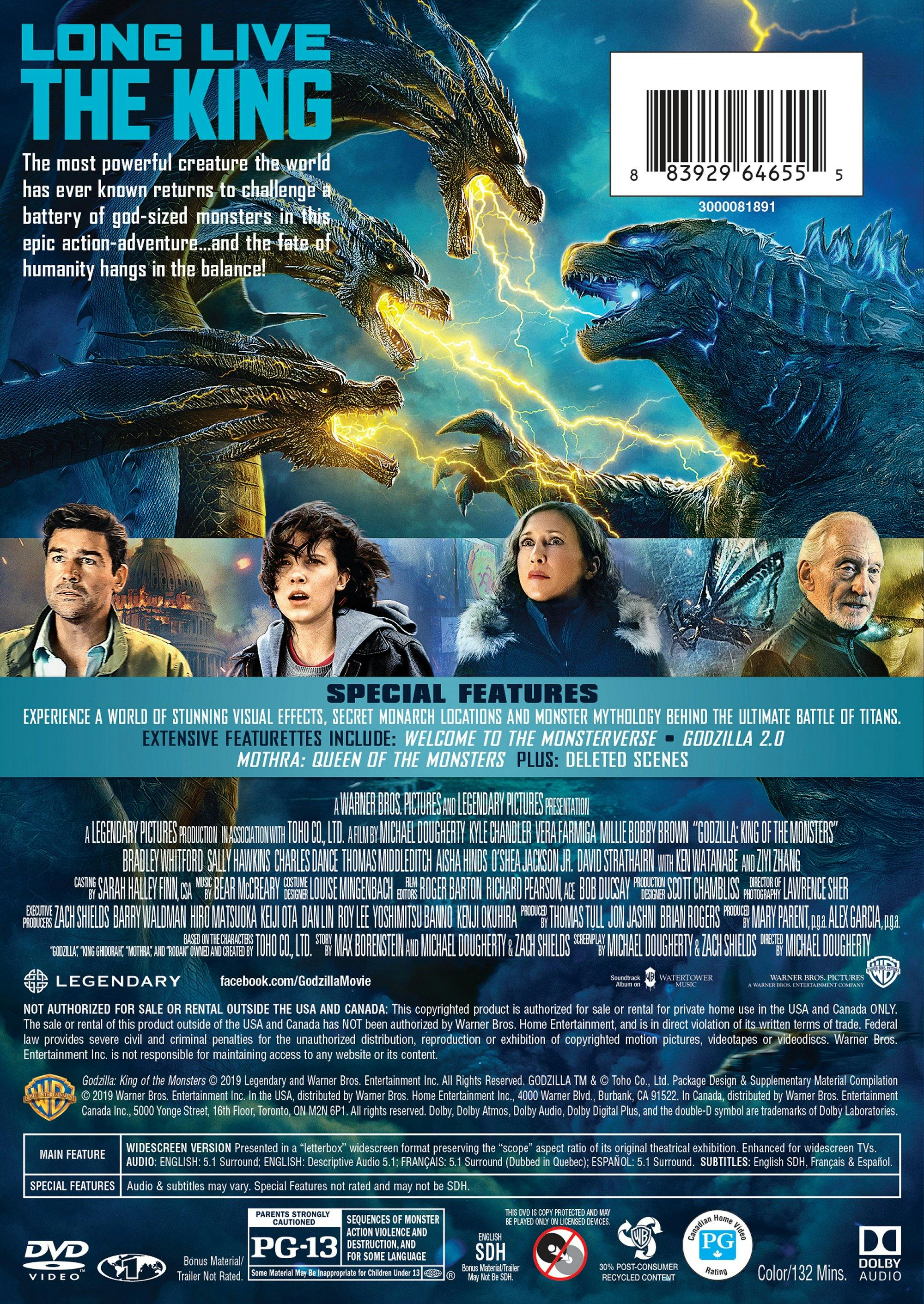 Godzilla - King of the Monsters (DVD Special Edition) [DVD] - Image 2
