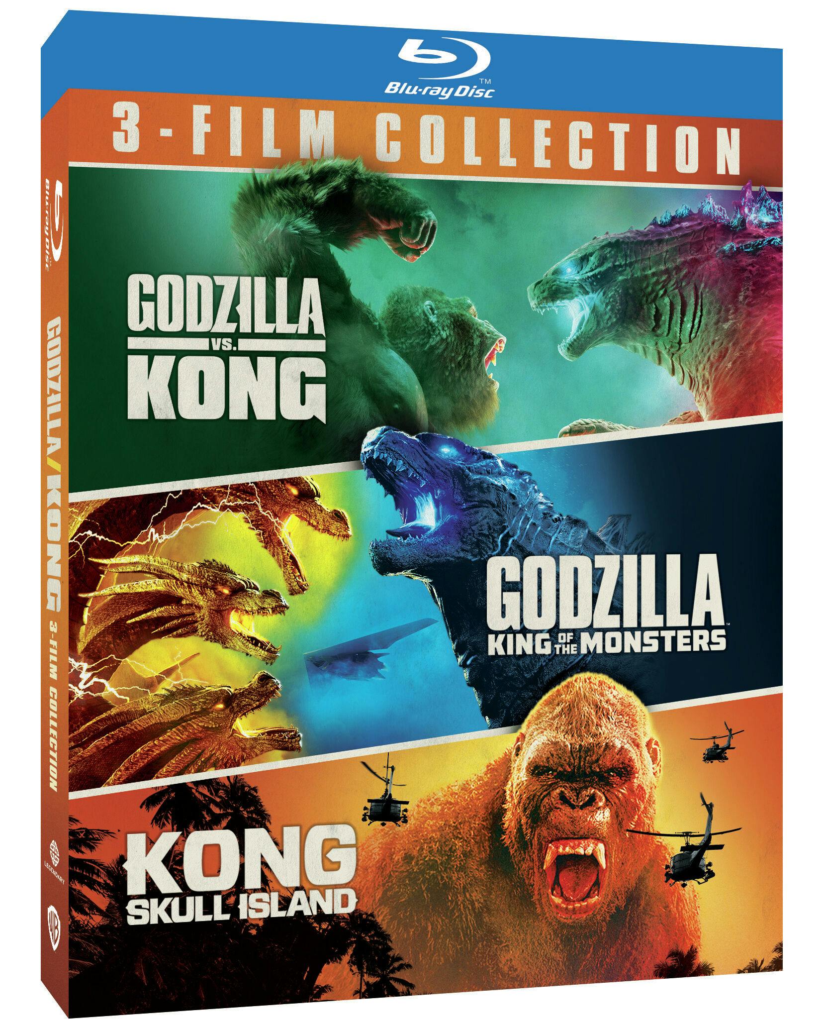 Godzilla/Godzilla: King of the Monsters/Kong: Skull Island (Box Set) [Blu-ray] - Image 2
