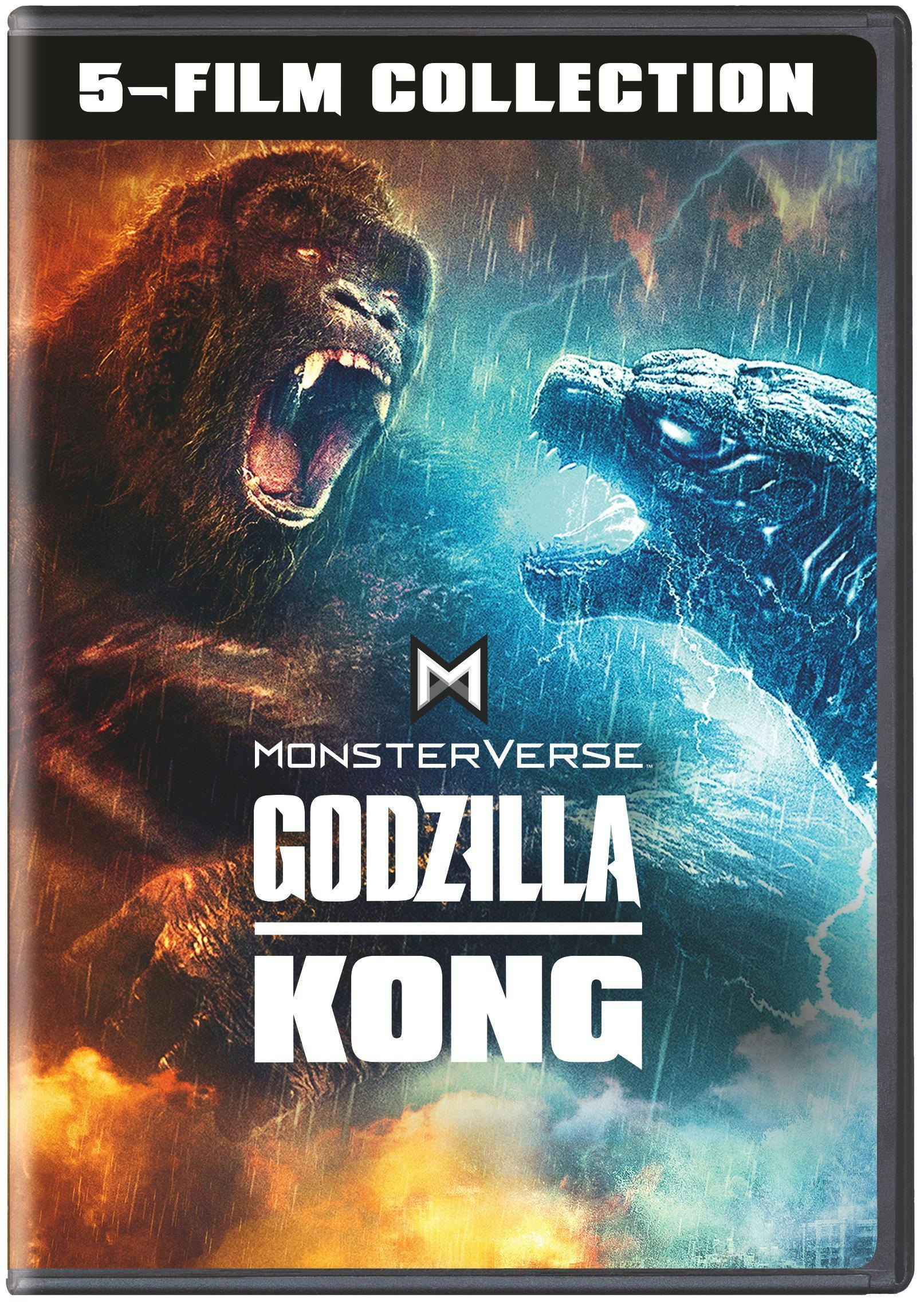 Godzilla/Kong Monsterverse 5-Film Collection [DVD]