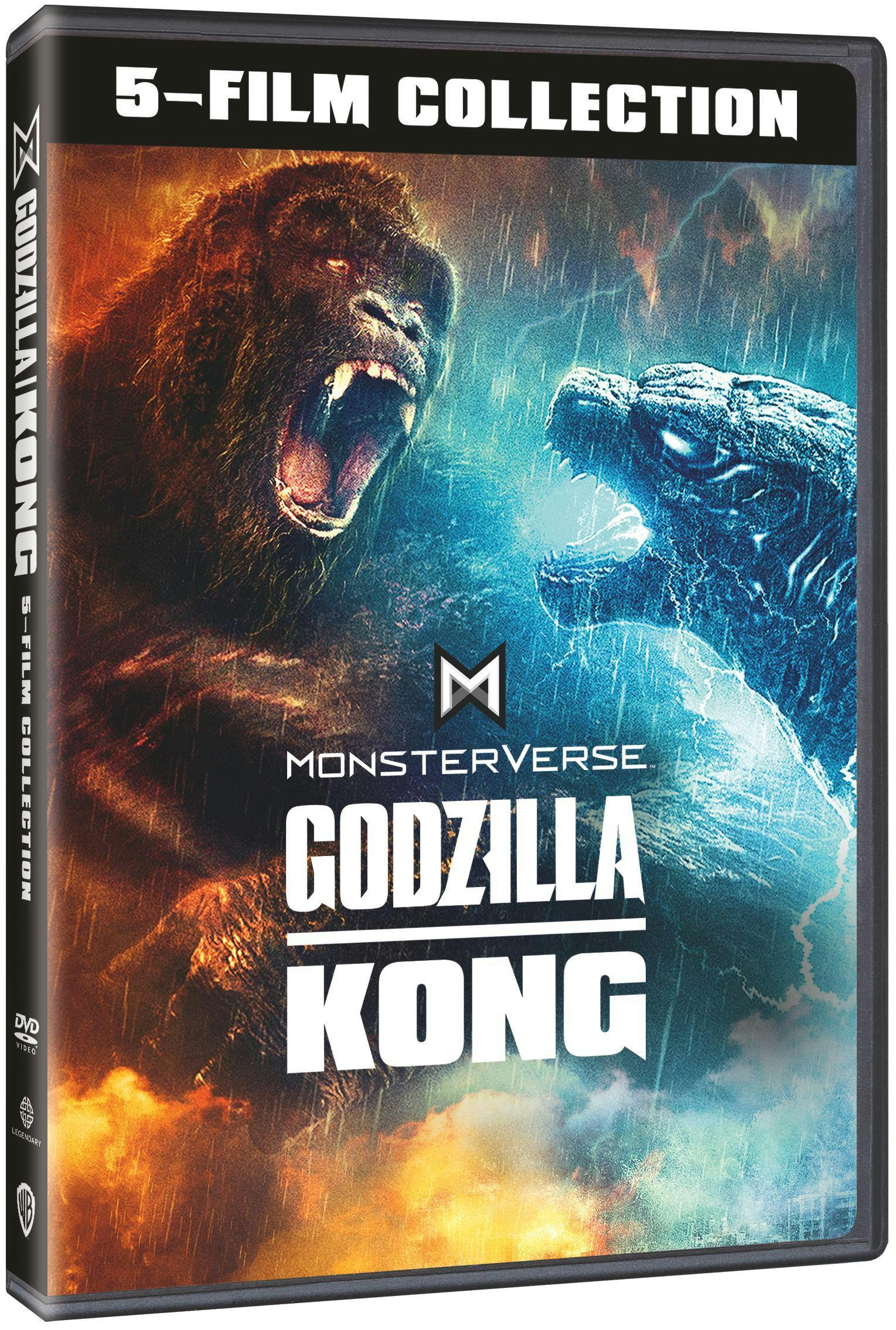 Godzilla/Kong Monsterverse 5-Film Collection [DVD] - Image 2