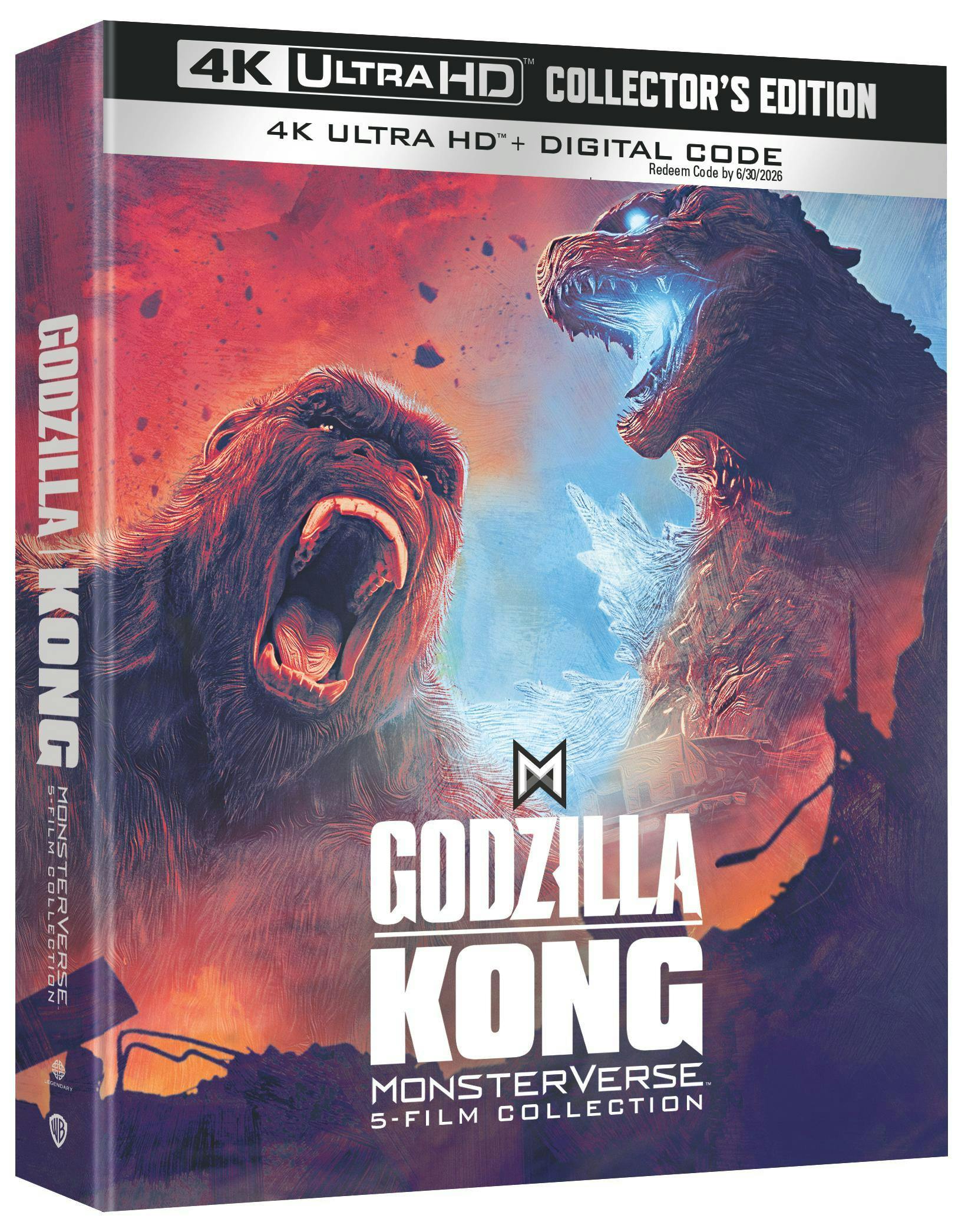 Godzilla/Kong Monsterverse 5-Film Collector’s Edition (Limited Edition 4K Ultra HD) [UHD] - Image 2