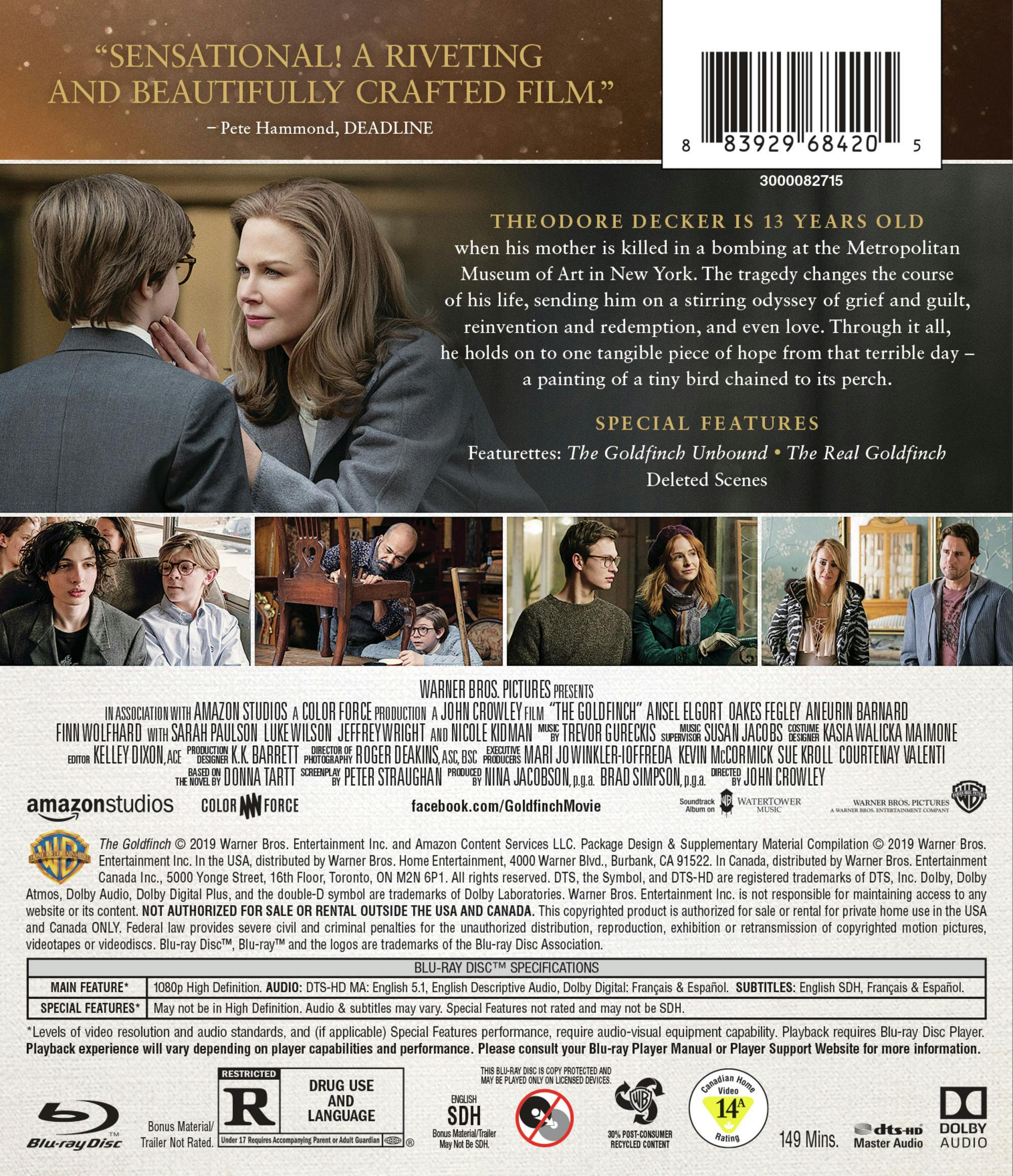 The Goldfinch (Blu-ray) [Blu-ray] - Image 3