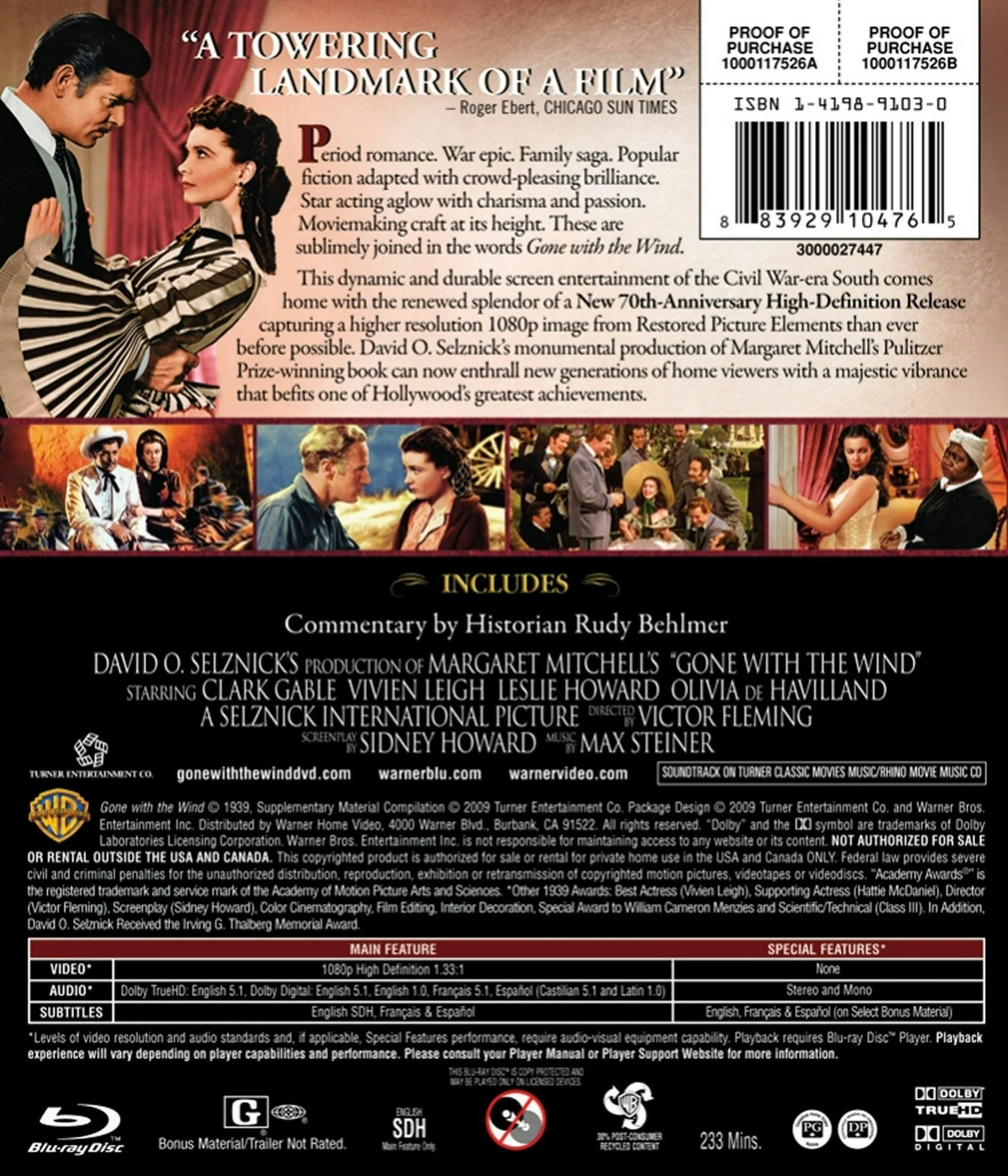 Gone With the Wind [Blu-ray] - Image 3