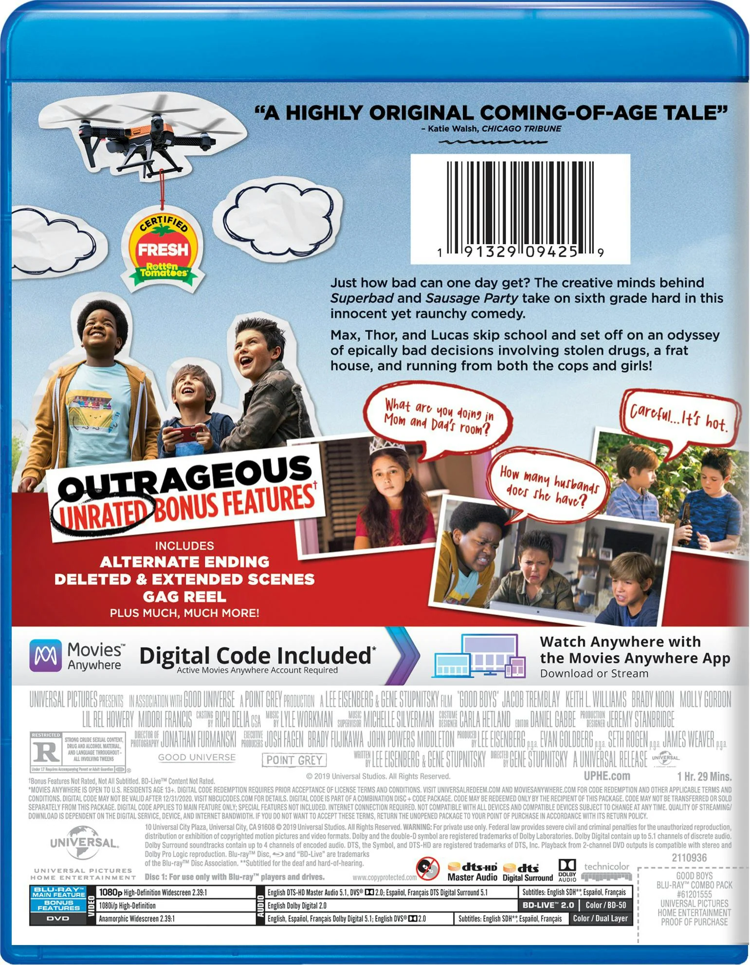Good Boys (DVD + Digital) [Blu-ray] - Image 2
