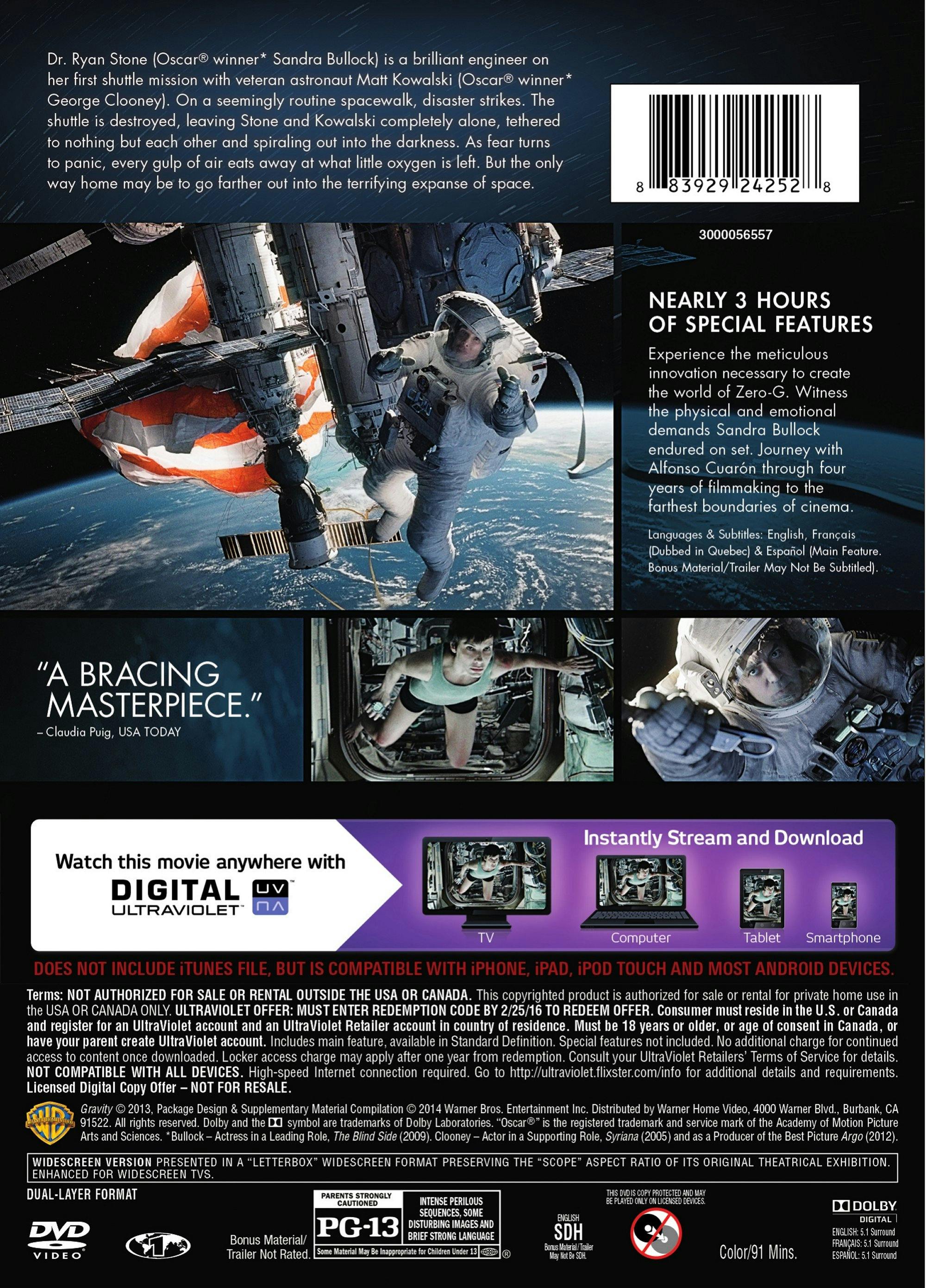 Gravity (Special Edition) [DVD] - Image 2