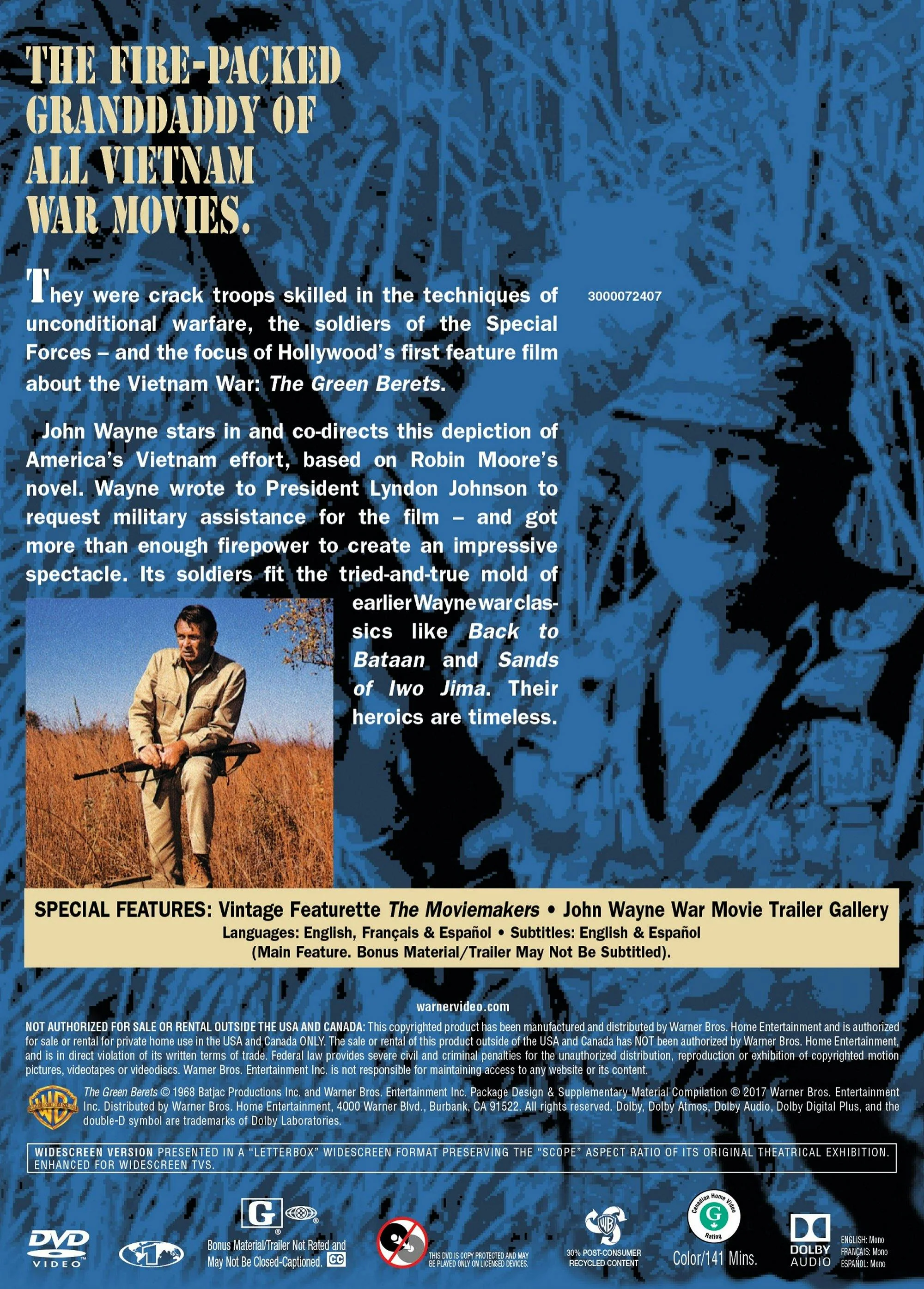 GREEN BERETS [DVD] - Image 3