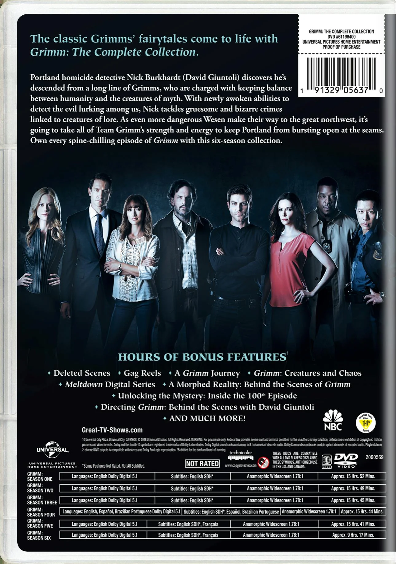 Grimm: The Complete Collection [DVD] - Image 2