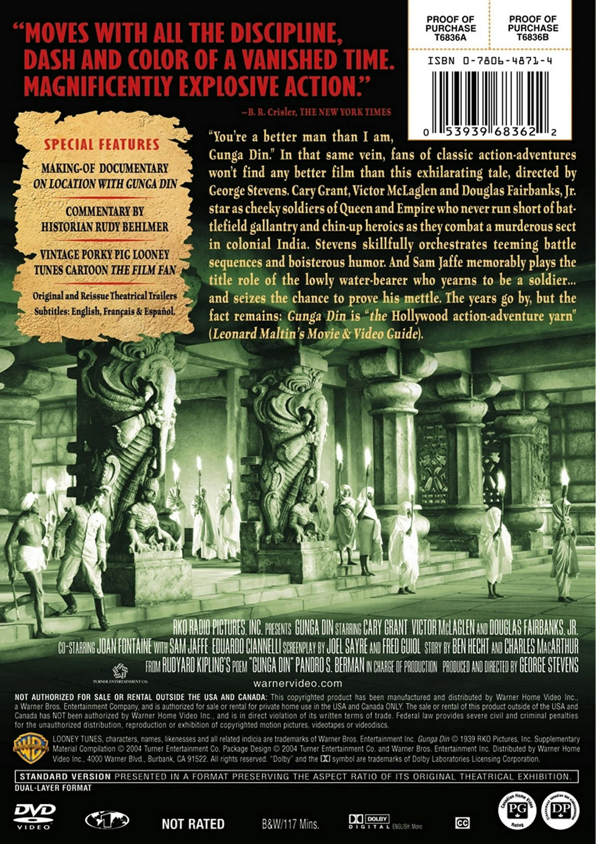 Gunga Din [DVD] - Image 2