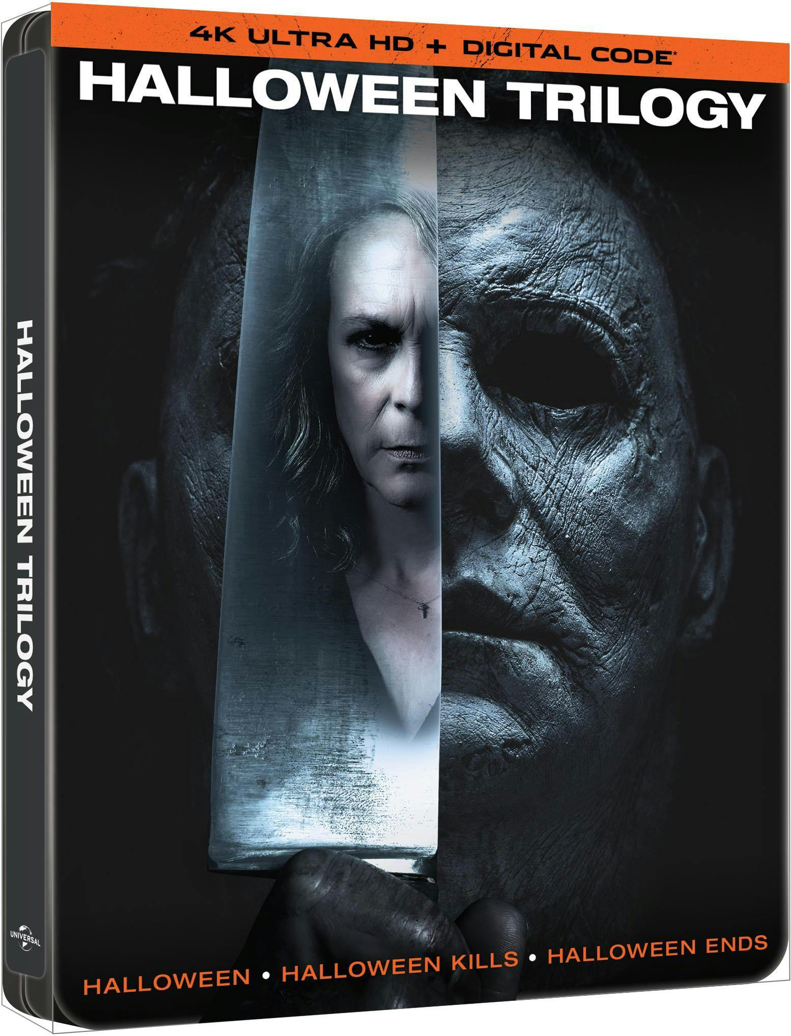Halloween Trilogy (Halloween / Halloween Kills / Halloween Ends) - Limited Edition Steelbook [UHD] - Image 2