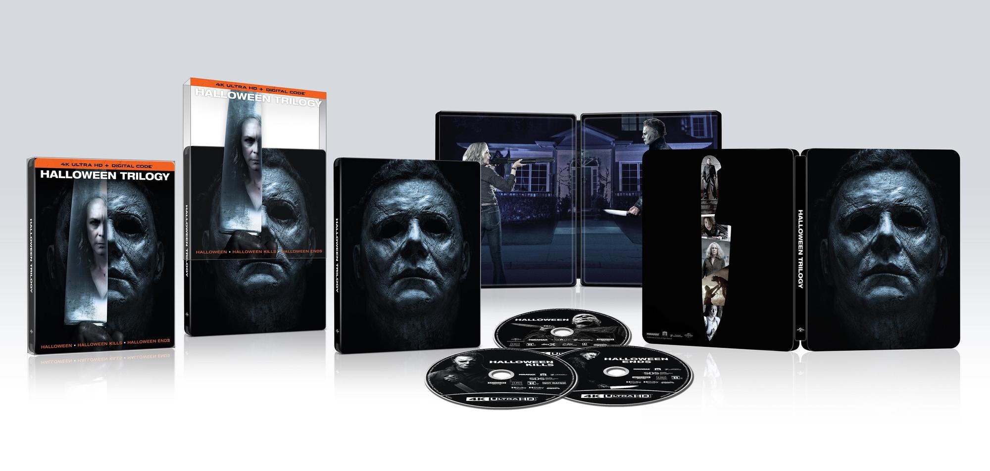 Halloween Trilogy (Halloween / Halloween Kills / Halloween Ends) - Limited Edition Steelbook [UHD] - Image 5