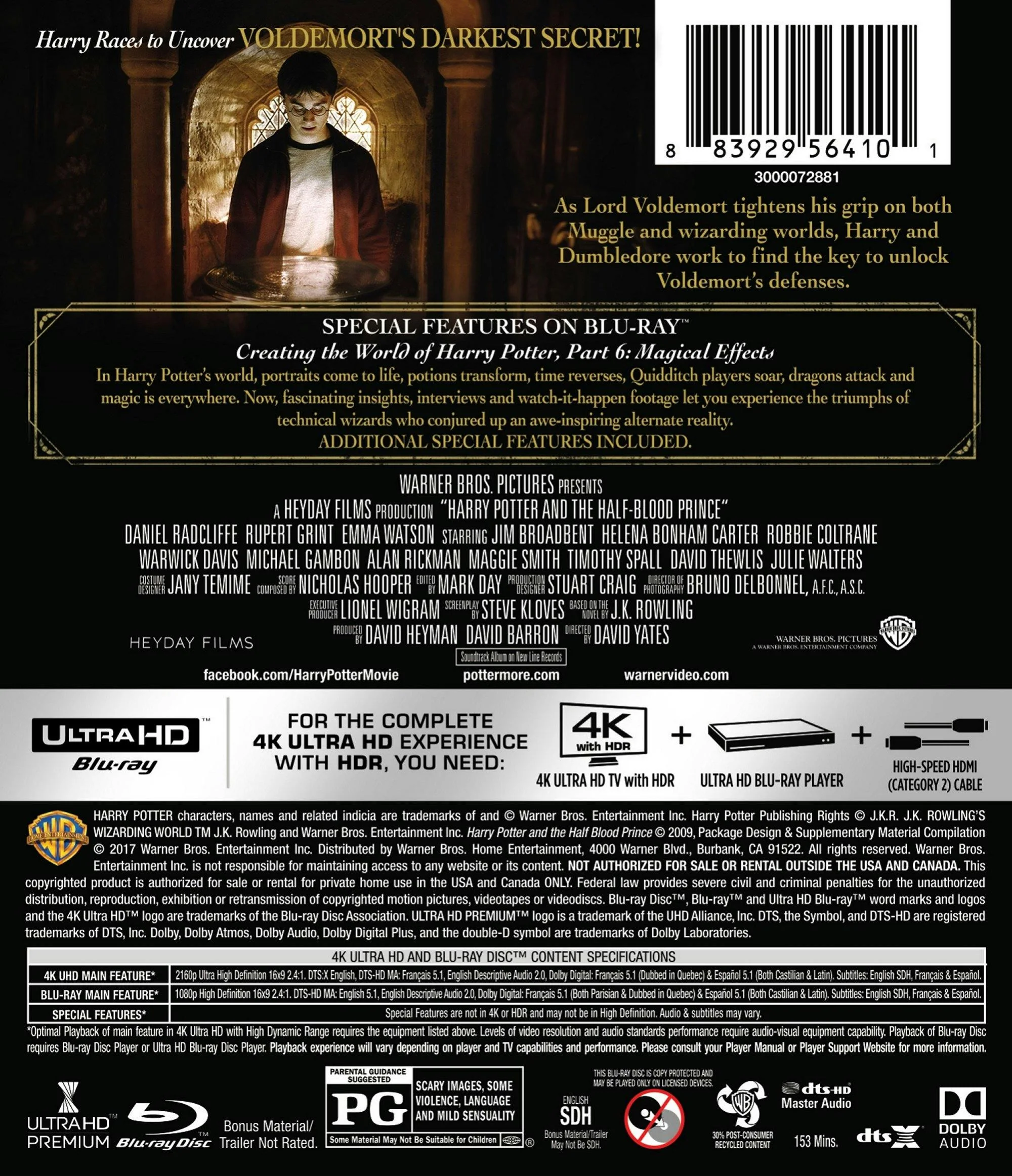 Harry Potter and the Half Blood Prince [UHD] - Image 3