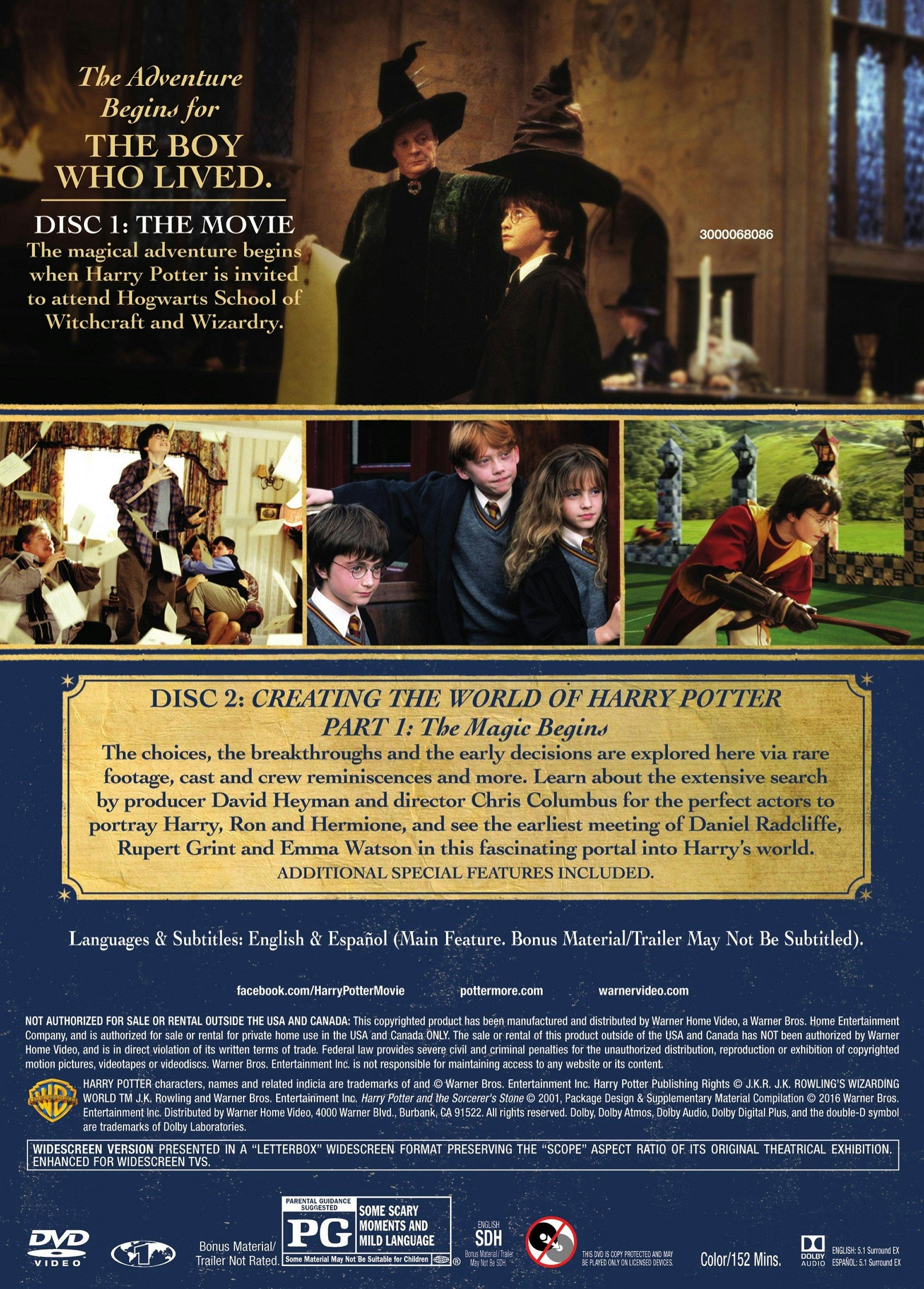 Harry Potter and the Philosopher's Stone (Special Edition) [DVD] - Image 2