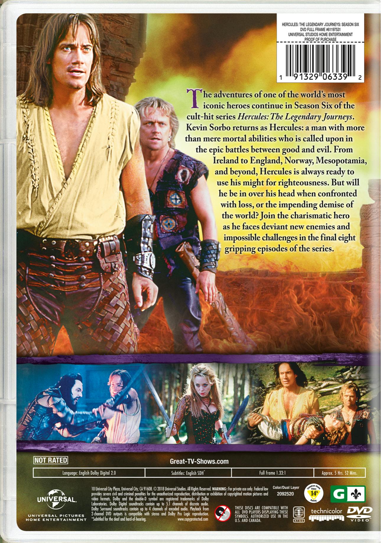Hercules - The Legendary Journeys: Season Six [DVD] - Image 2