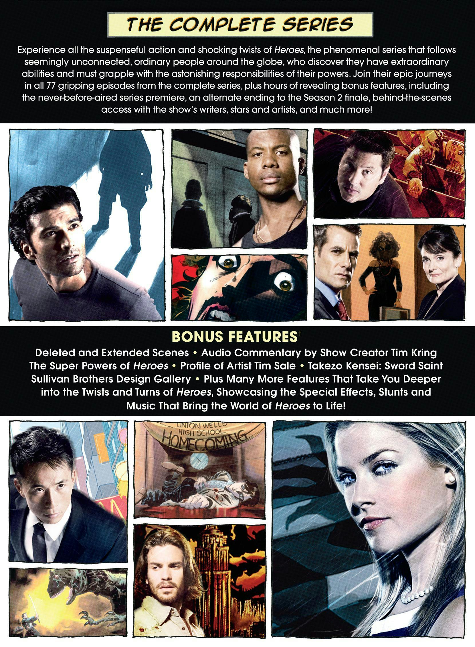 Heroes: The Complete Collection (Box Set) [DVD] - Image 3