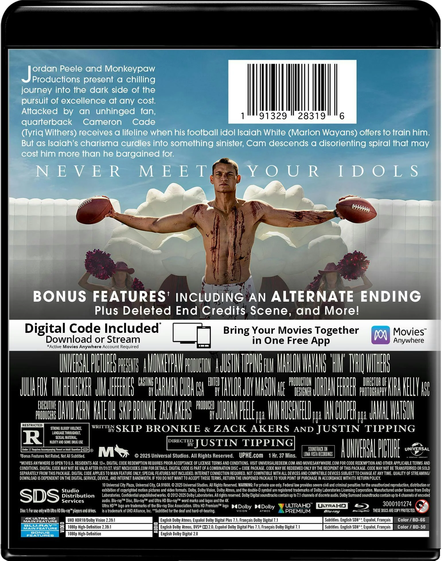 HIM - Collector's Edition 4K Ultra HD + Blu-ray + Digital (4K Ultra HD + Blu-ray + Digital) [UHD] - Image 3