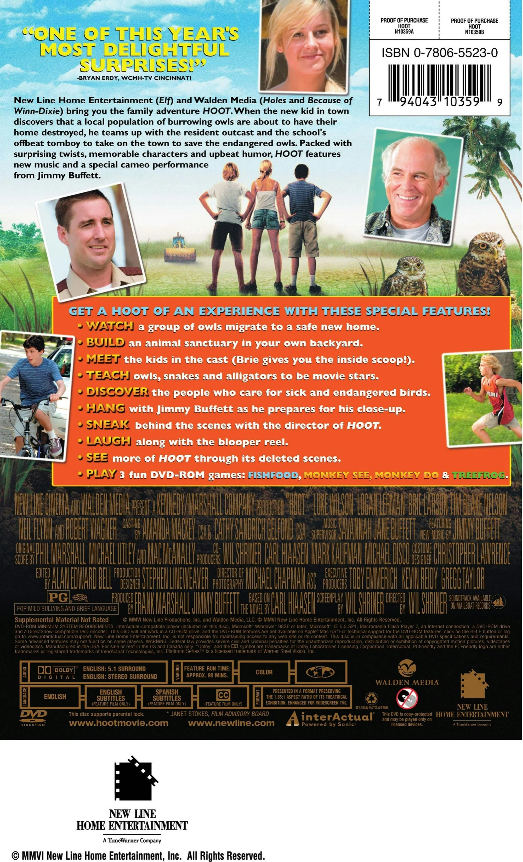Hoot (DVD Platinum Series) [DVD] - Image 2