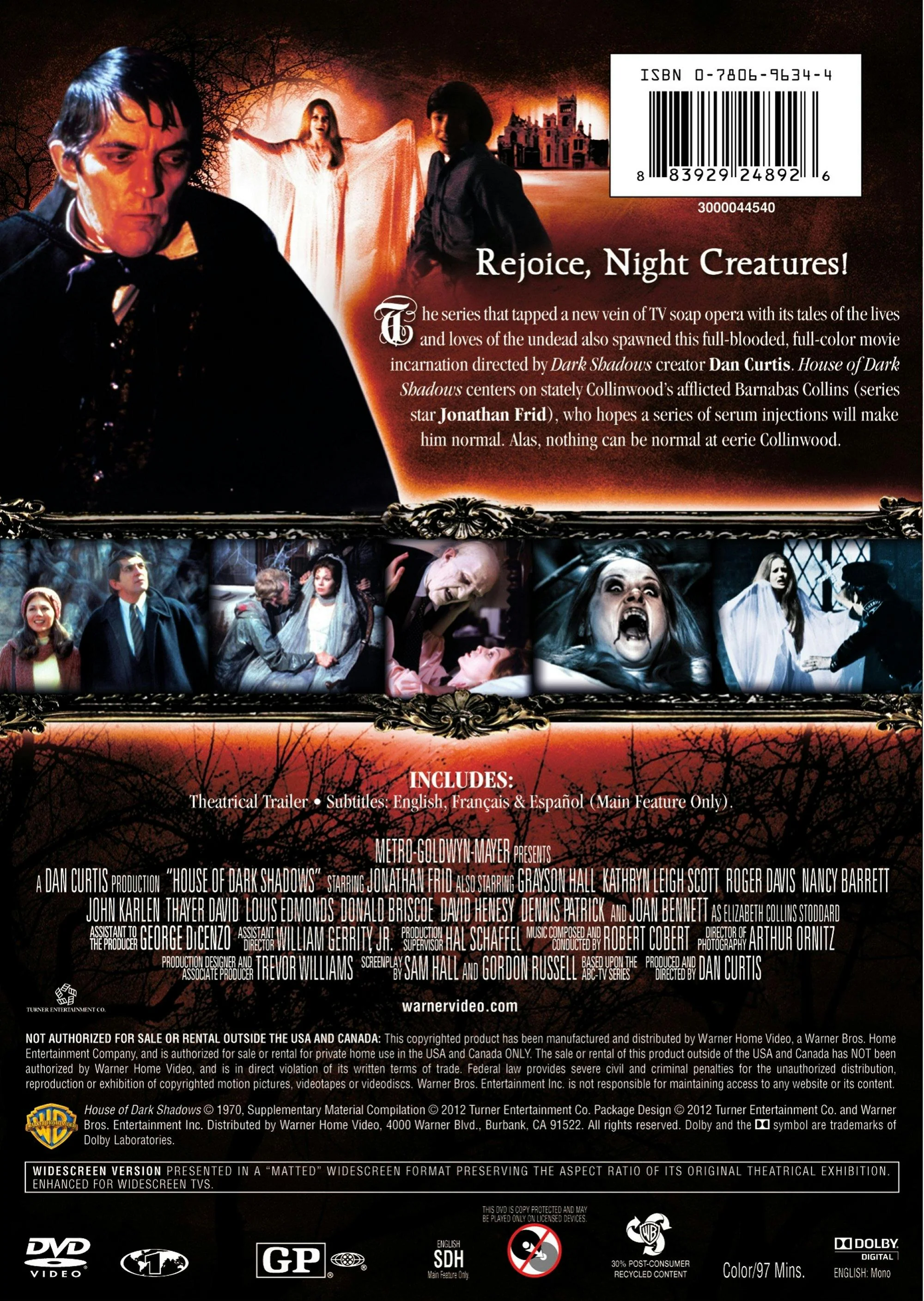 House of Dark Shadows [DVD] - Image 2