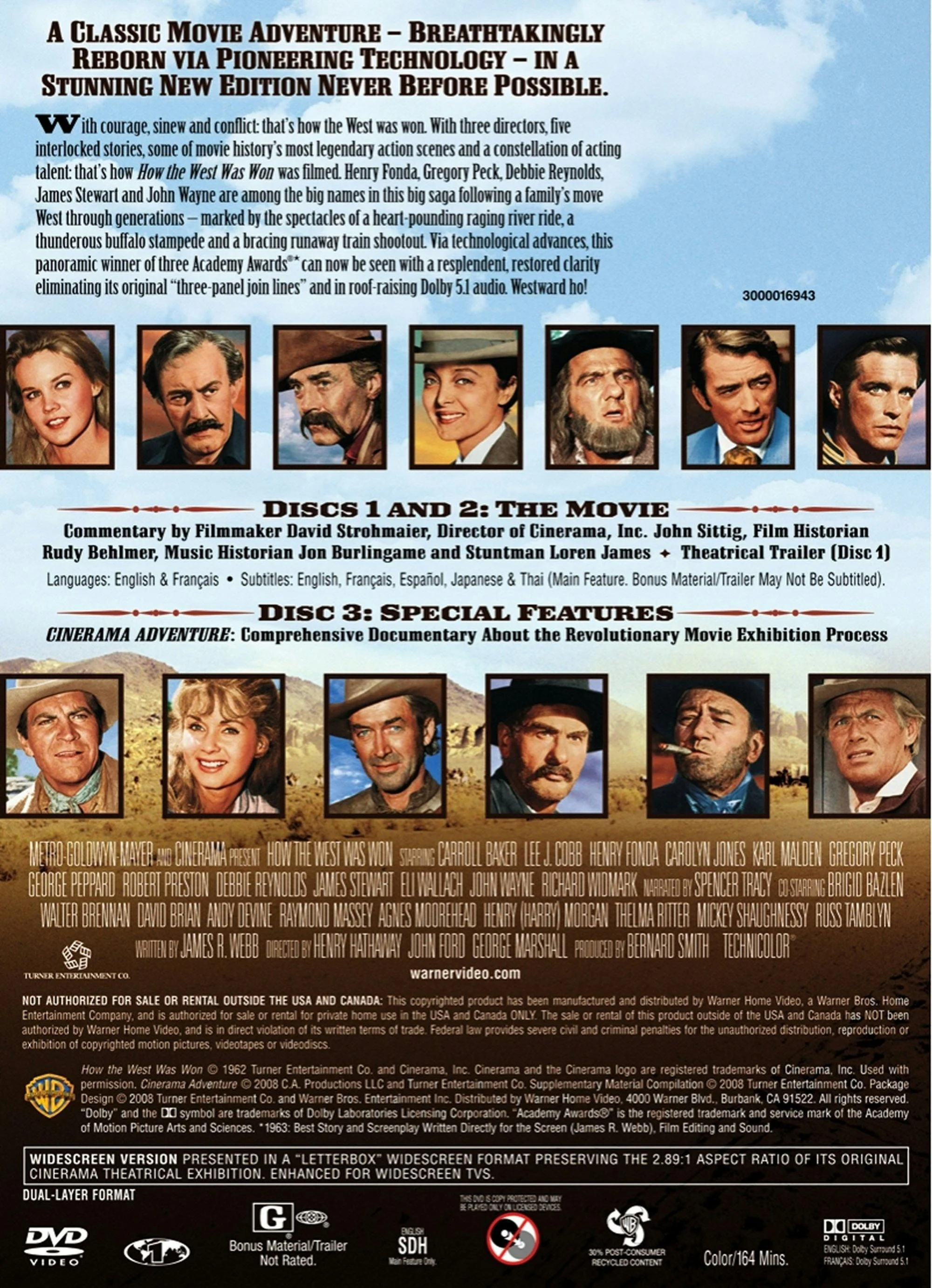 How the West Was Won (Special Edition) [DVD] - Image 2