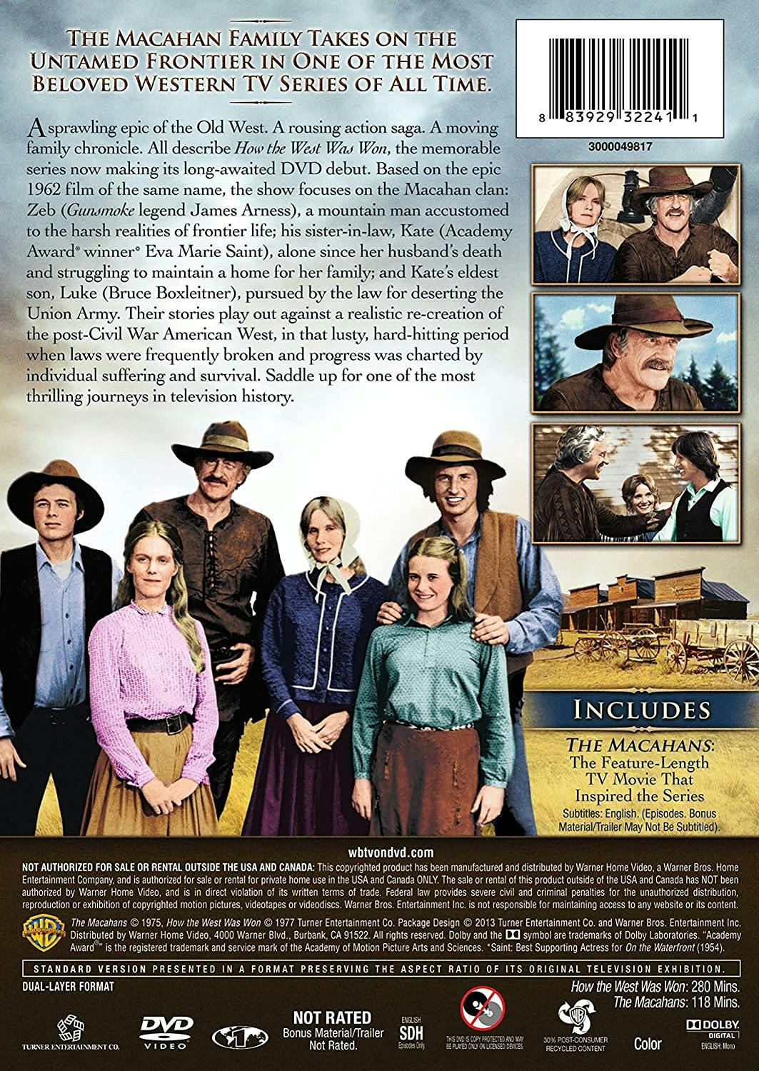 How the West Was Won: The Complete First Season [DVD] - Image 3