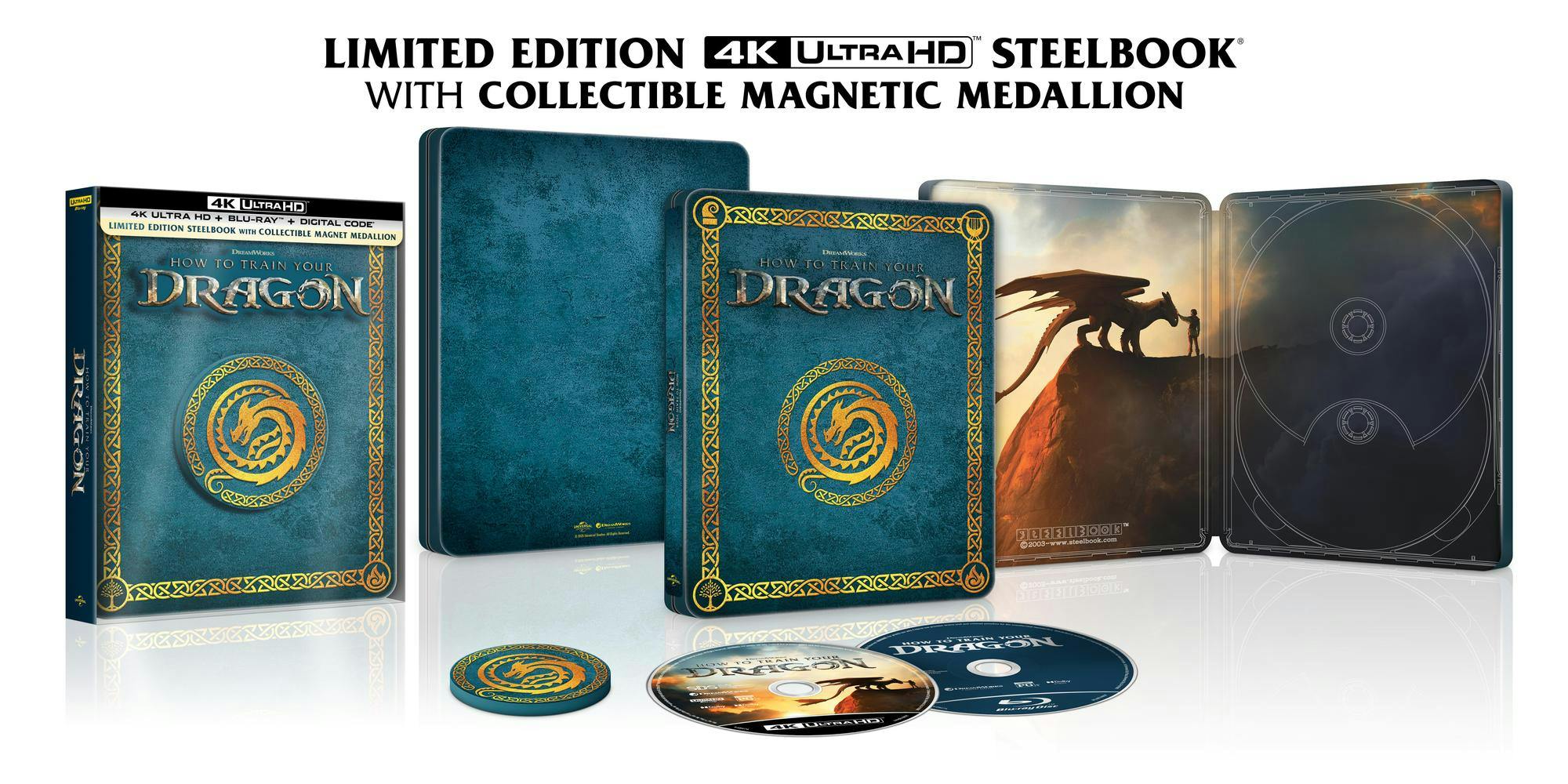 How To Train Your Dragon (Limited Edition 4K Ultra HD Steelbook + Blu-ray + Digital) [UHD] - Image 3