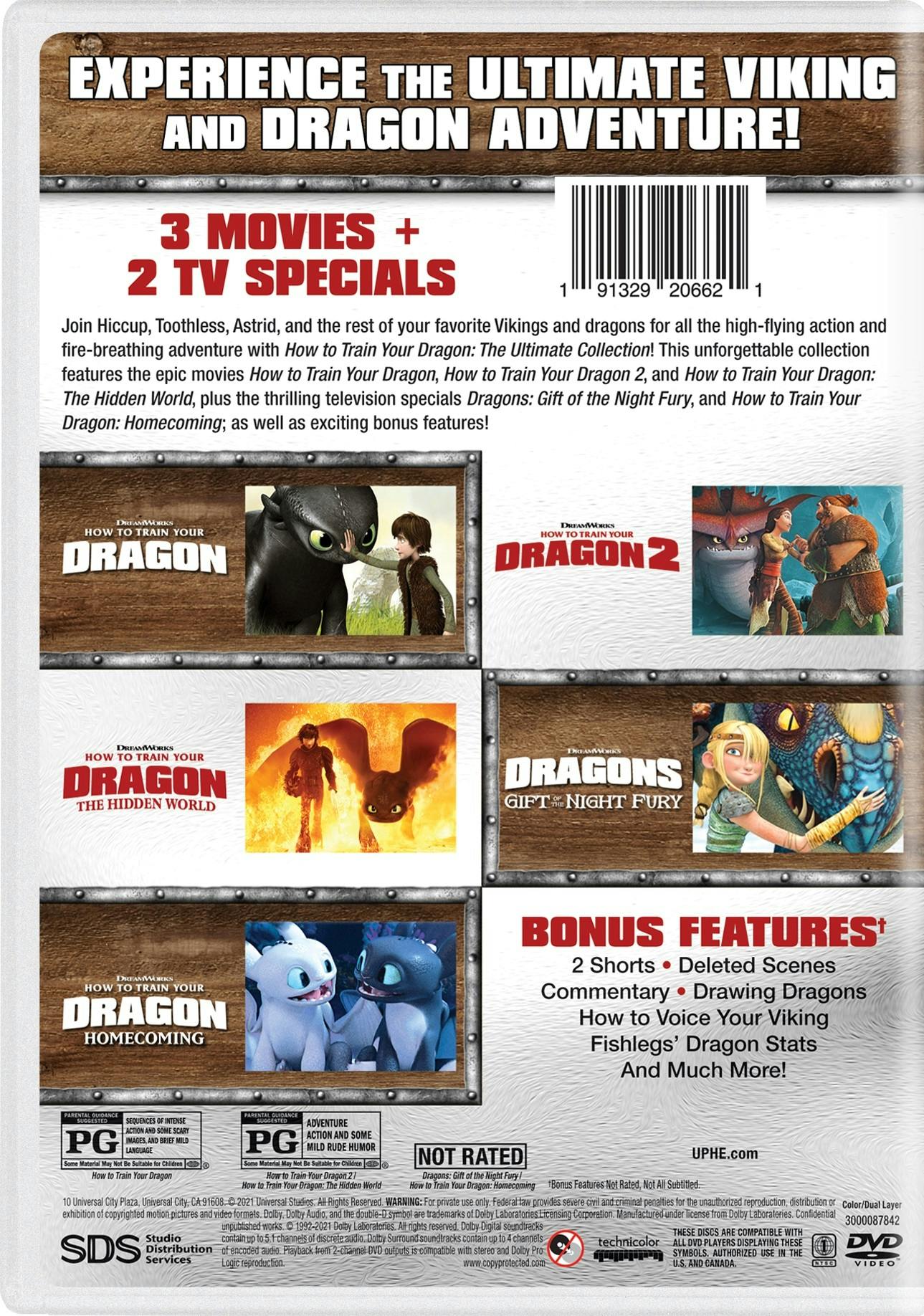 How to Train Your Dragon: Ultimate Collection (Box Set) [DVD] - Image 2