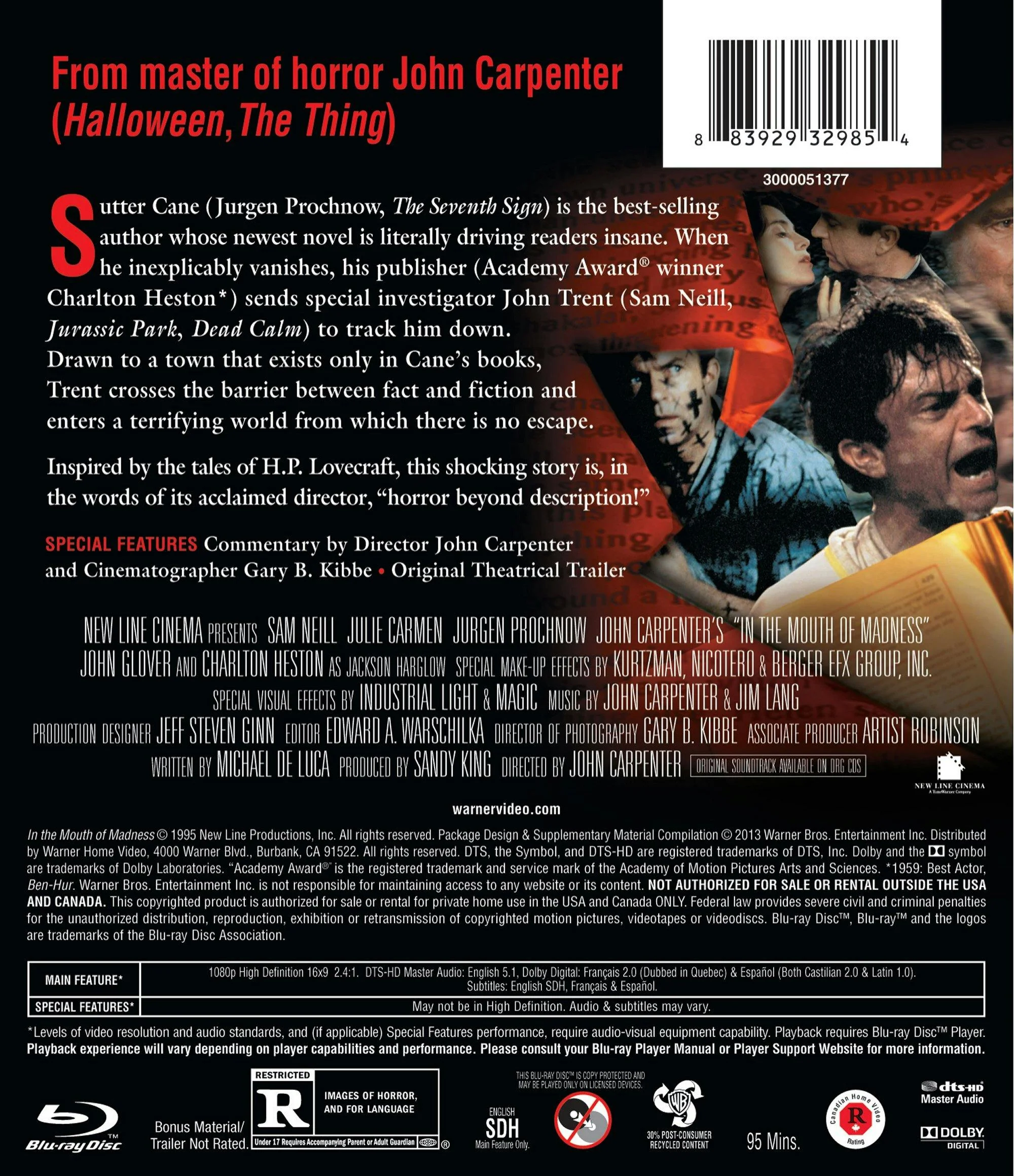 In the Mouth of Madness [Blu-ray] - Image 2