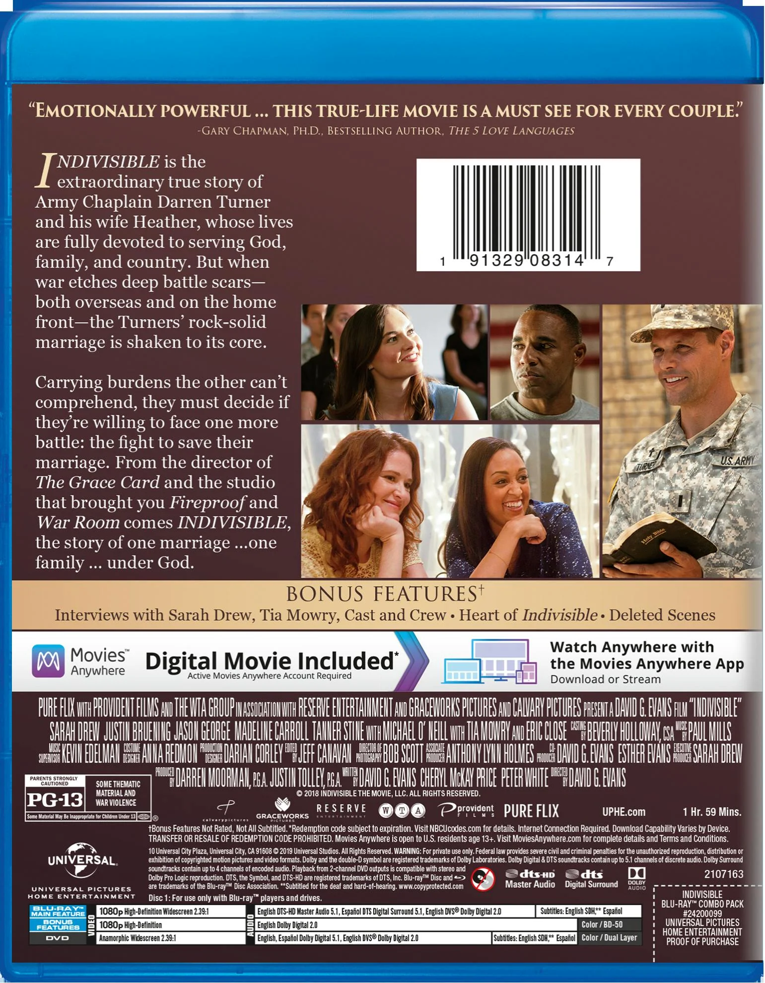 Indivisible (DVD + Digital) [Blu-ray] - Image 2