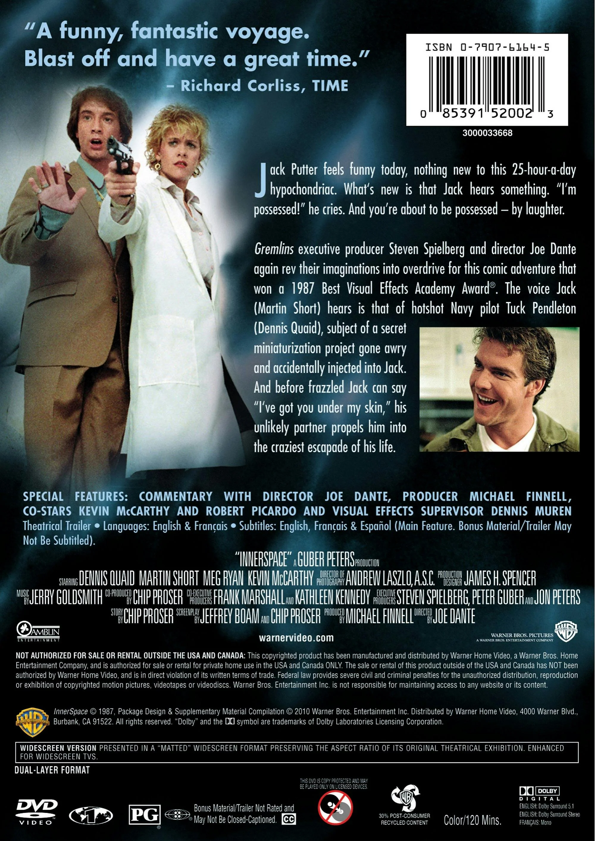Innerspace (DVD Widescreen) [DVD] - Image 2