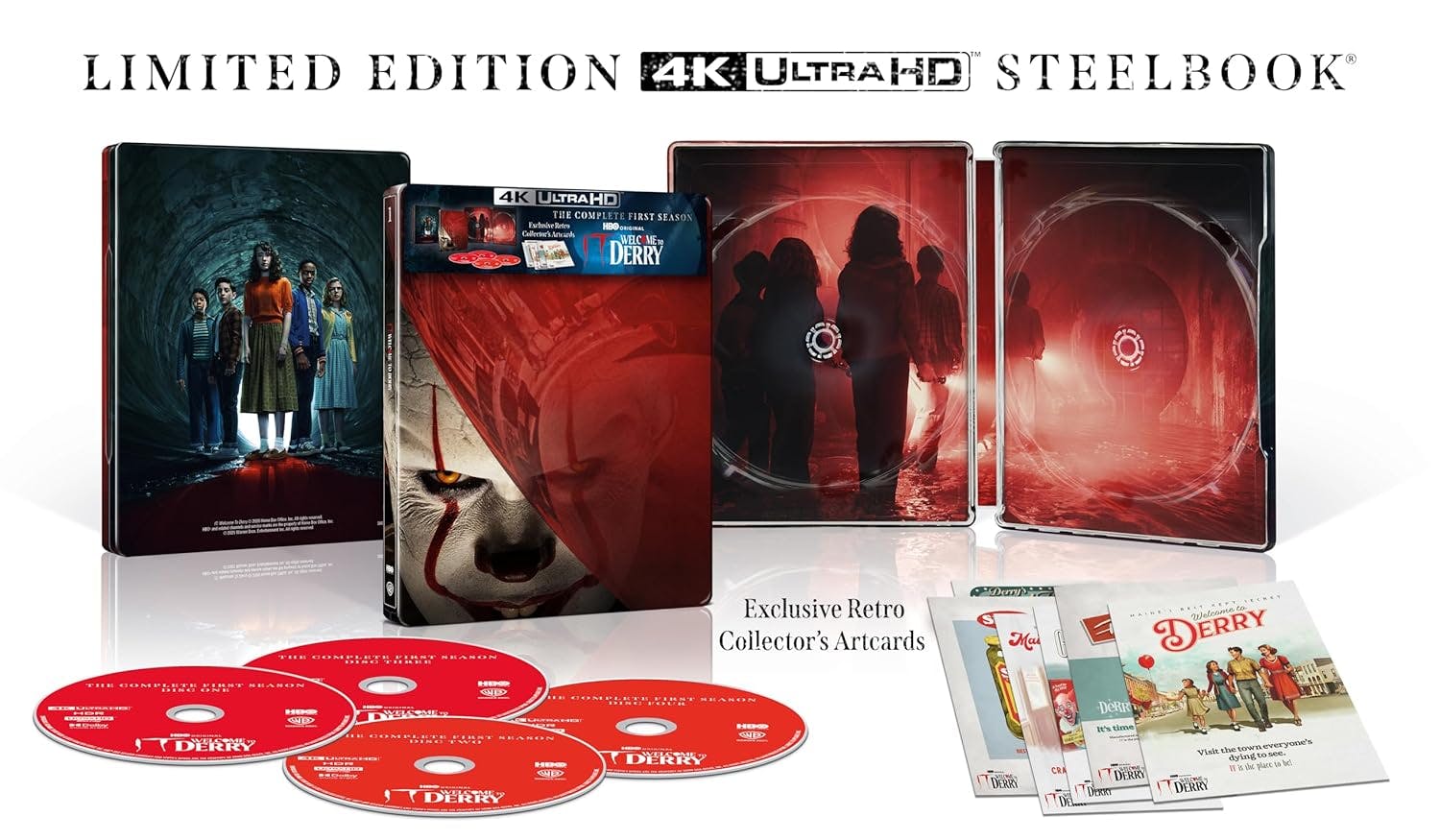 IT: Welcome to Derry: The Complete First Season (Limited Edition 4K Ultra HD Steelbook) [UHD] - Image 3