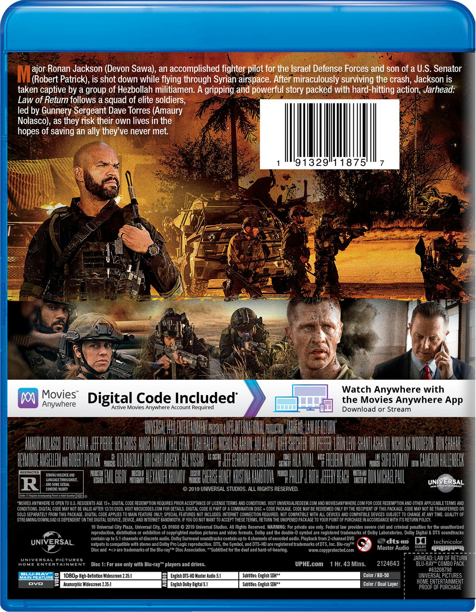 Jarhead: Law of Return (DVD + Digital) [Blu-ray] - Image 2