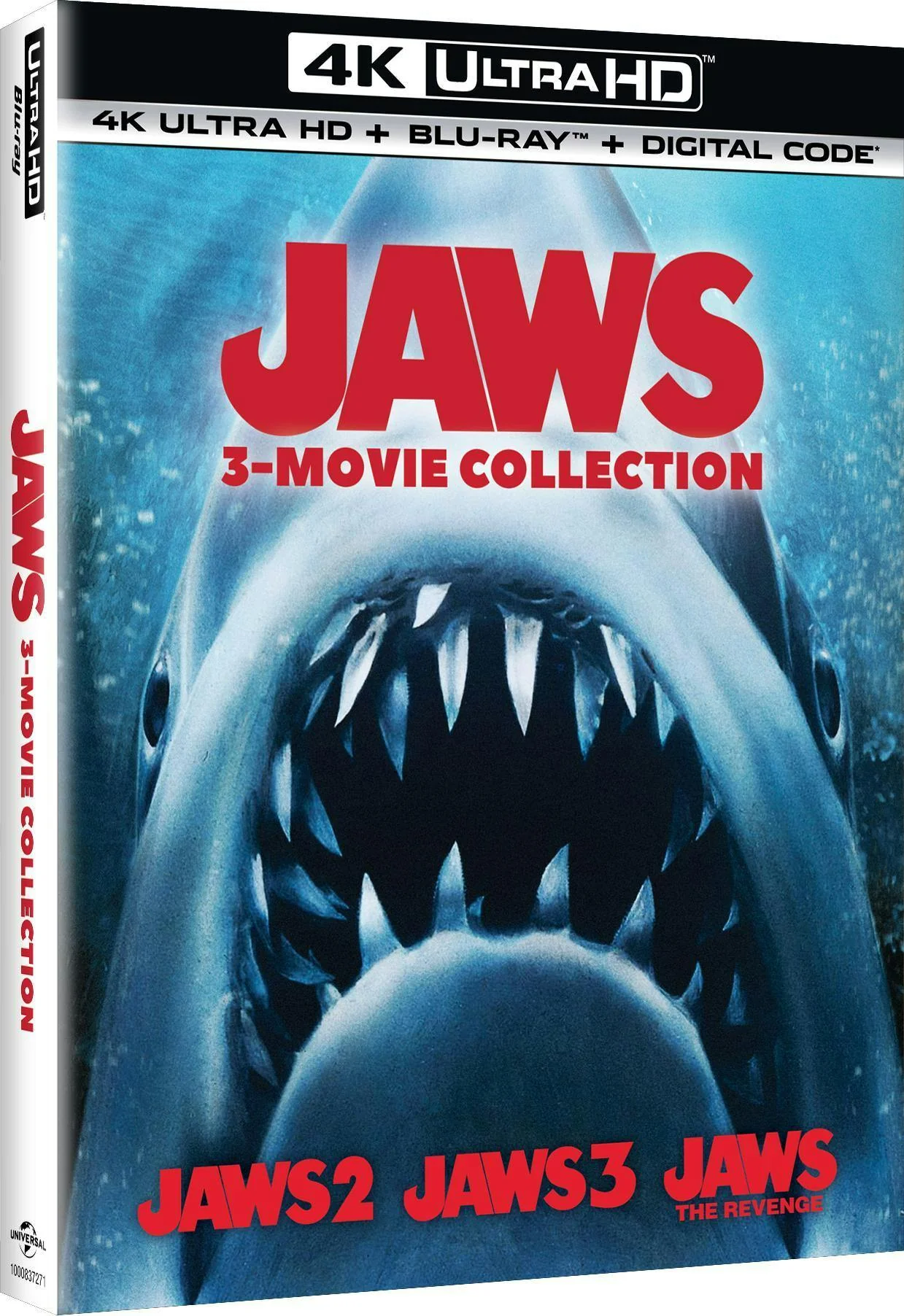 Jaws 3-Movie Collection - 4K Ultra HD + Blu-ray + Digital (4K Ultra HD + Blu-ray) [UHD] - Image 2